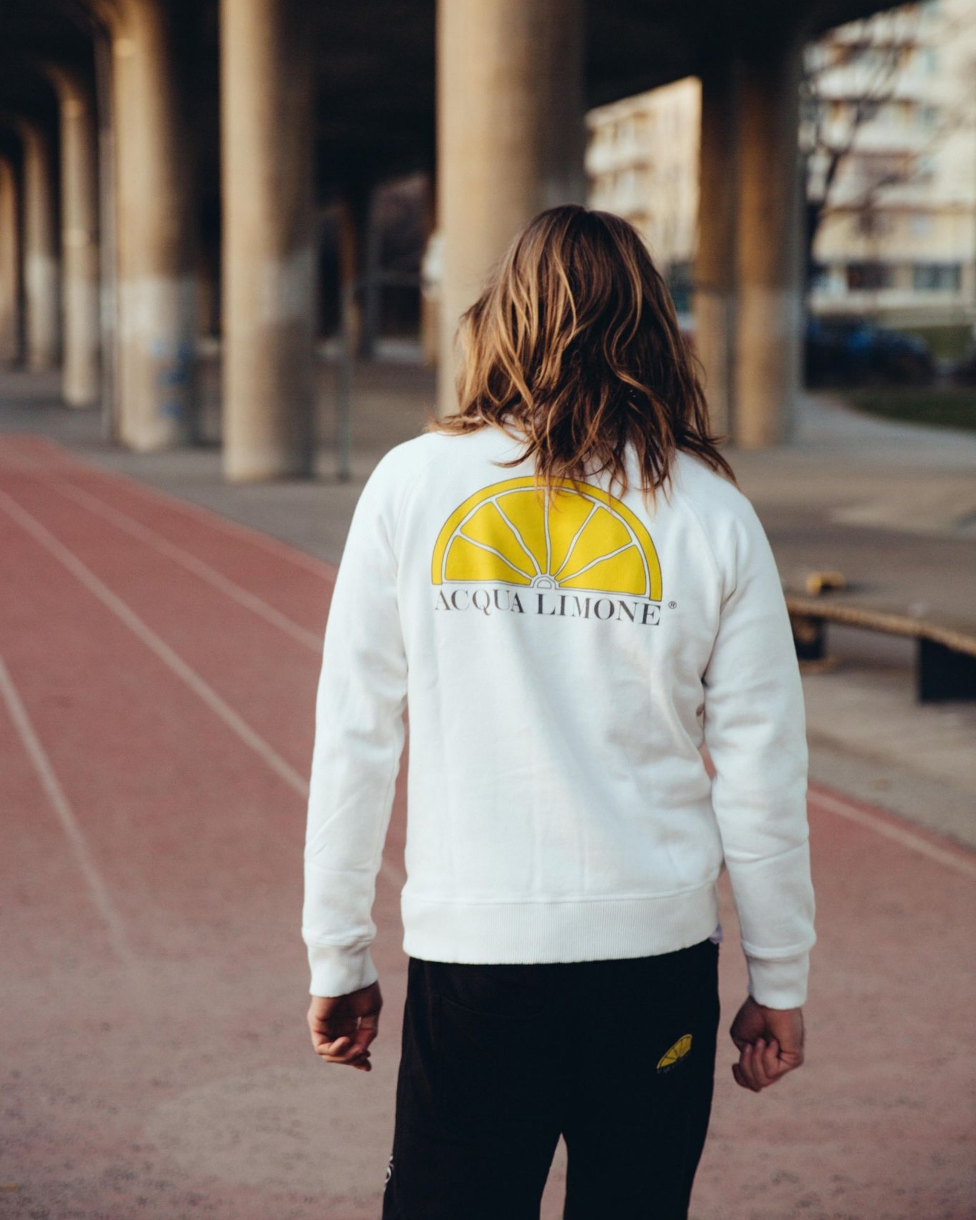 College Classic - White - Acqua Limone
