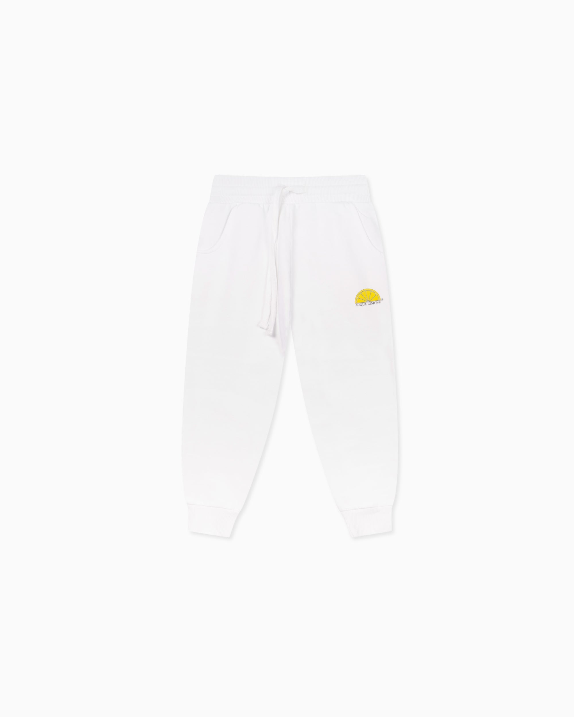 Kids Sweatpants – White