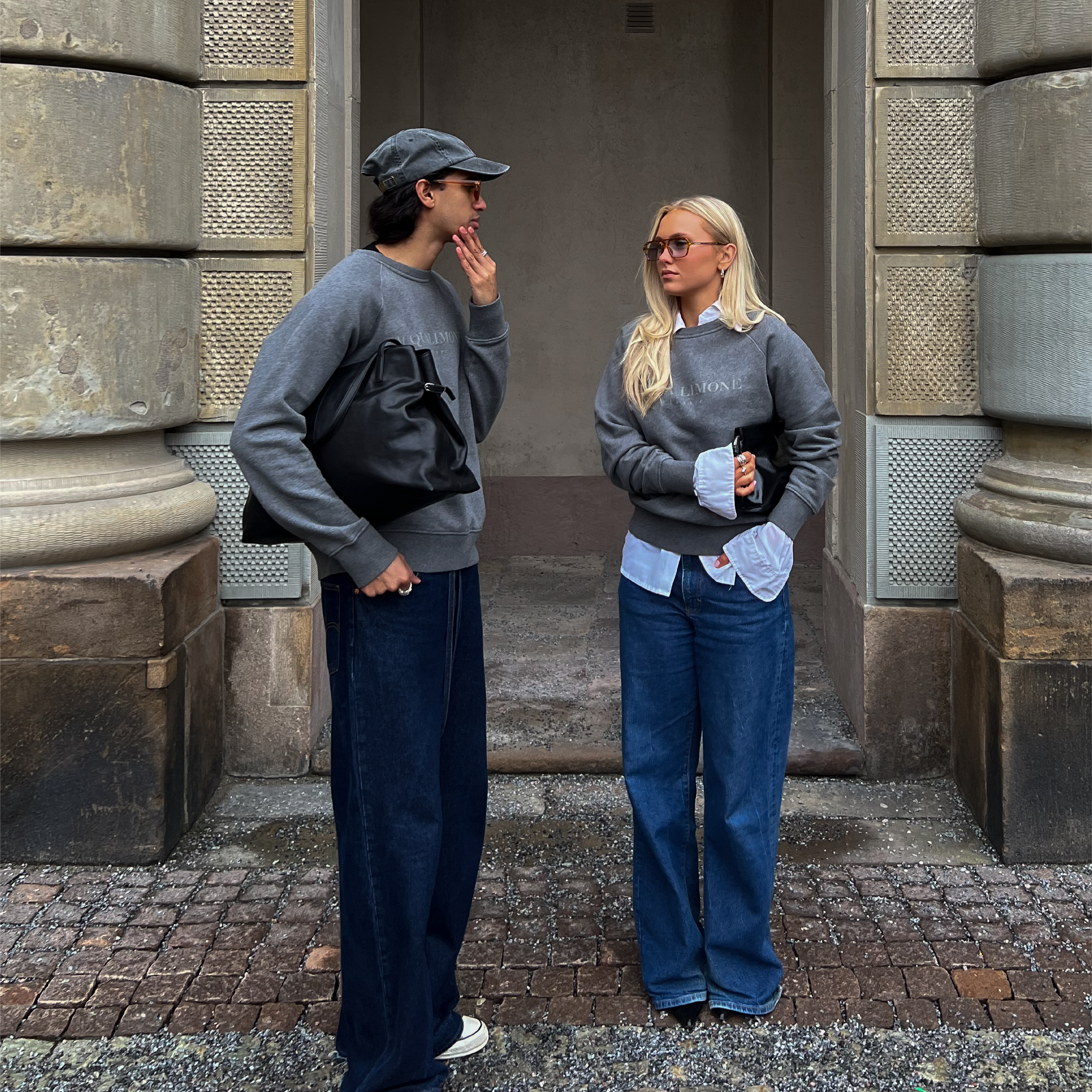 College Classic - Anthracite - Acqua Limone