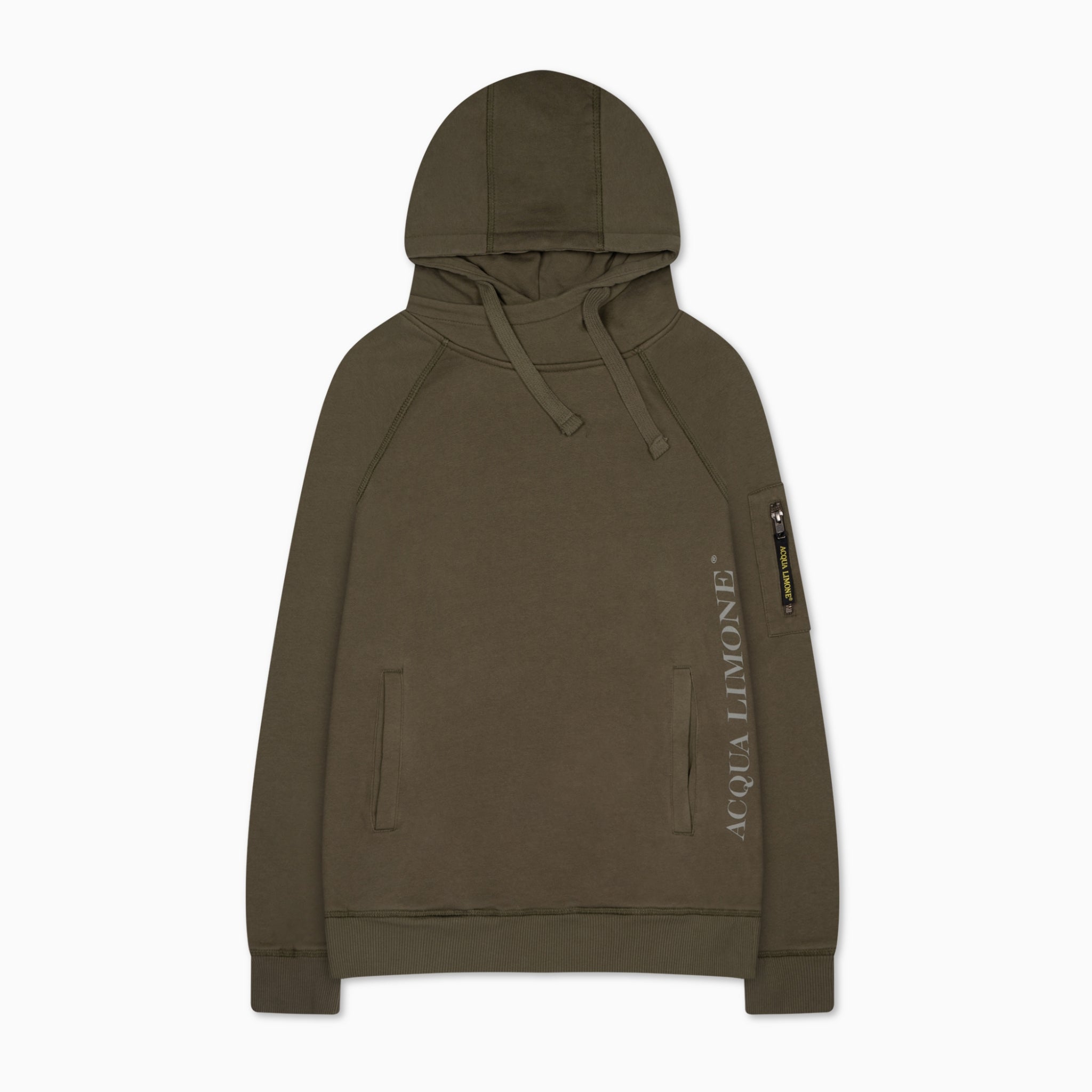 Hood Sweat - Olive Green - Acqua Limone