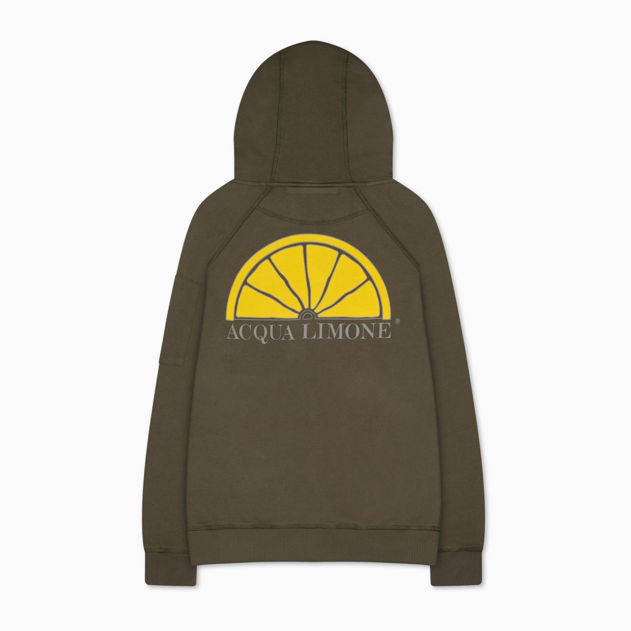 Hood Sweat - Olive Green - Acqua Limone