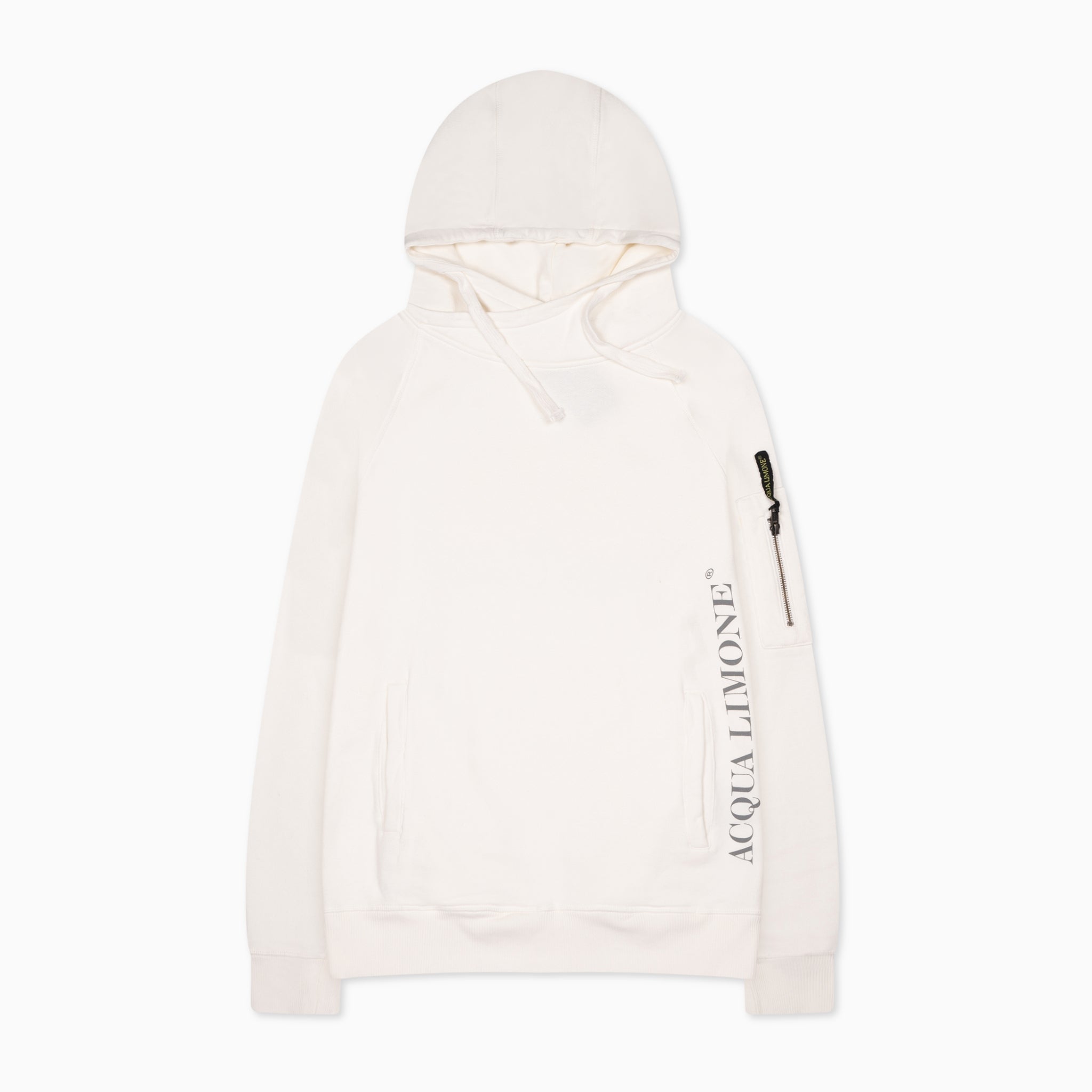 Hood Sweat - Off White - Acqua Limone