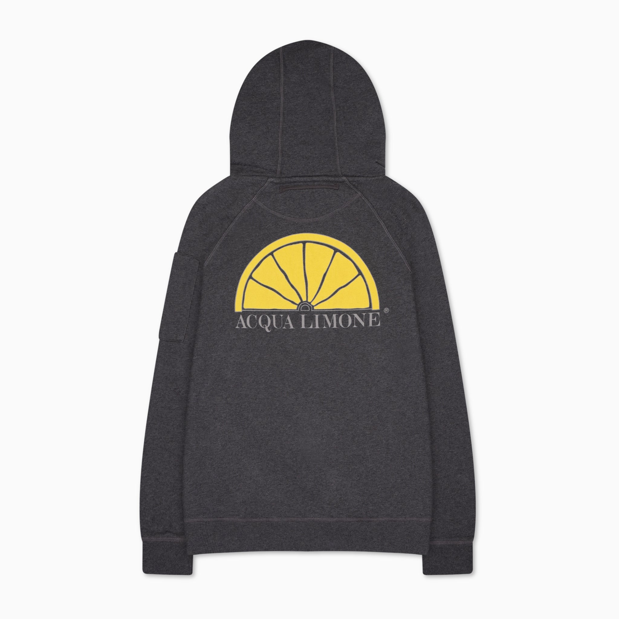 Hood Sweat - Anthracite - Acqua Limone