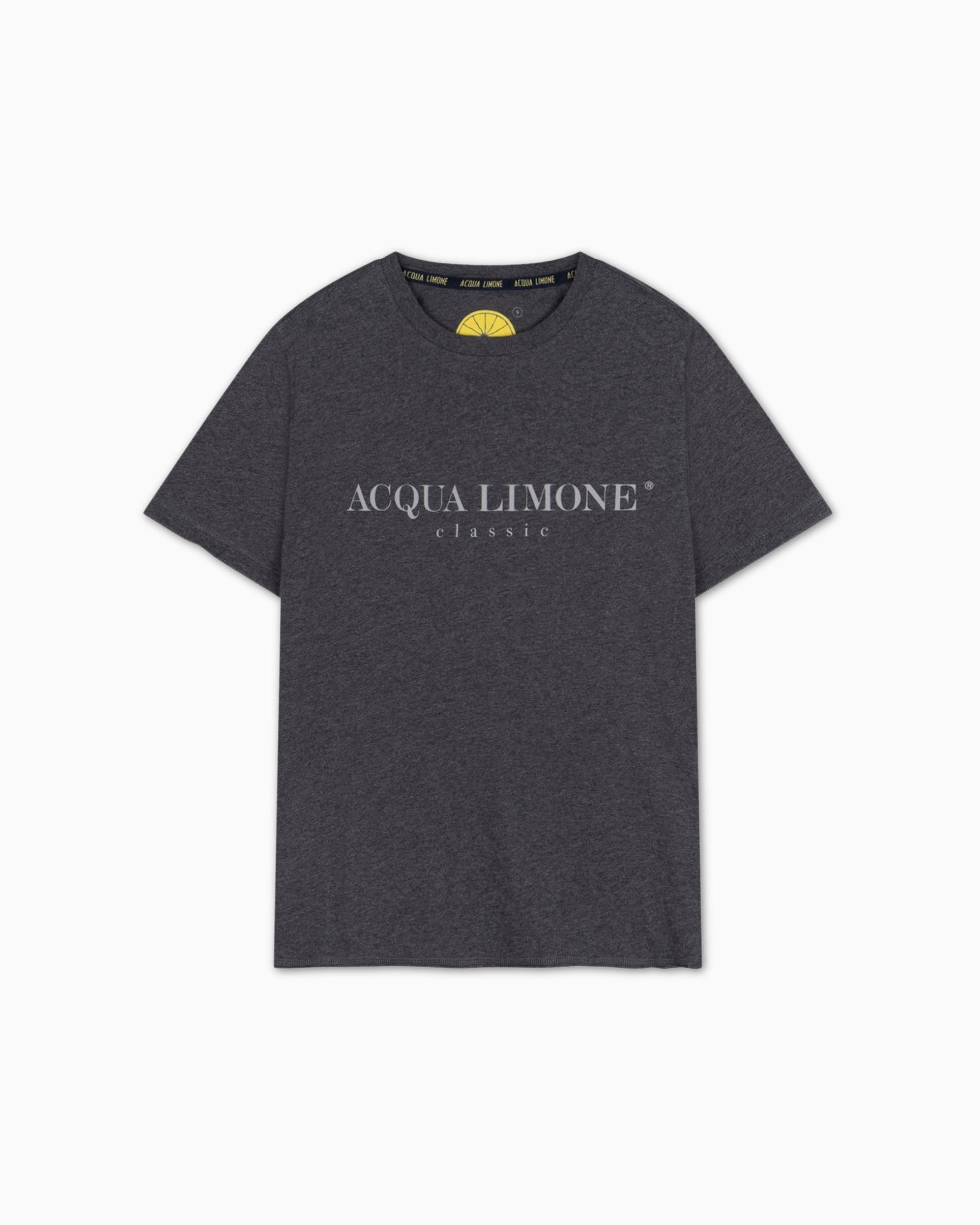 T-shirt Classic - Anthracite - Acqua Limone