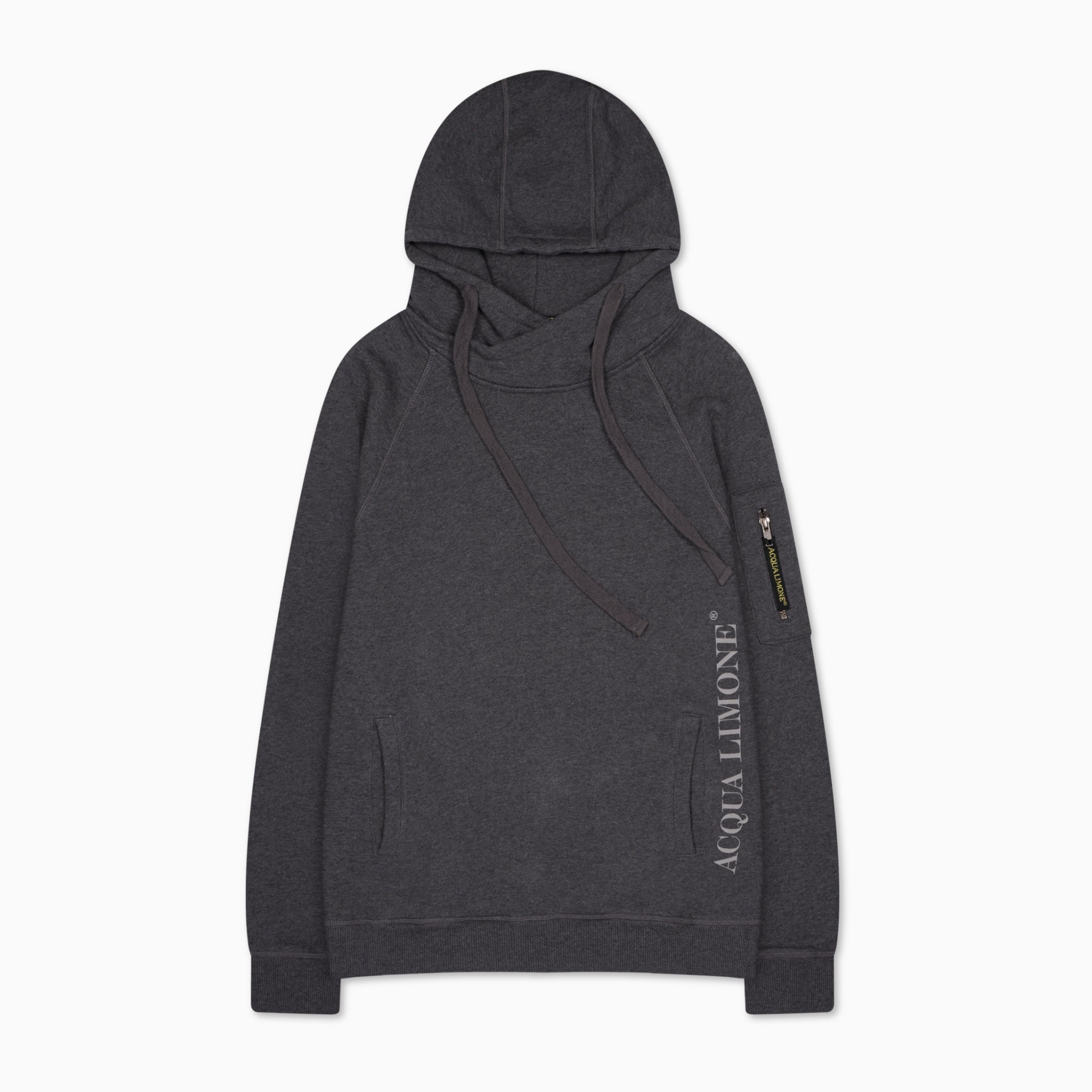 Hood Sweat - Anthracite - Acqua Limone