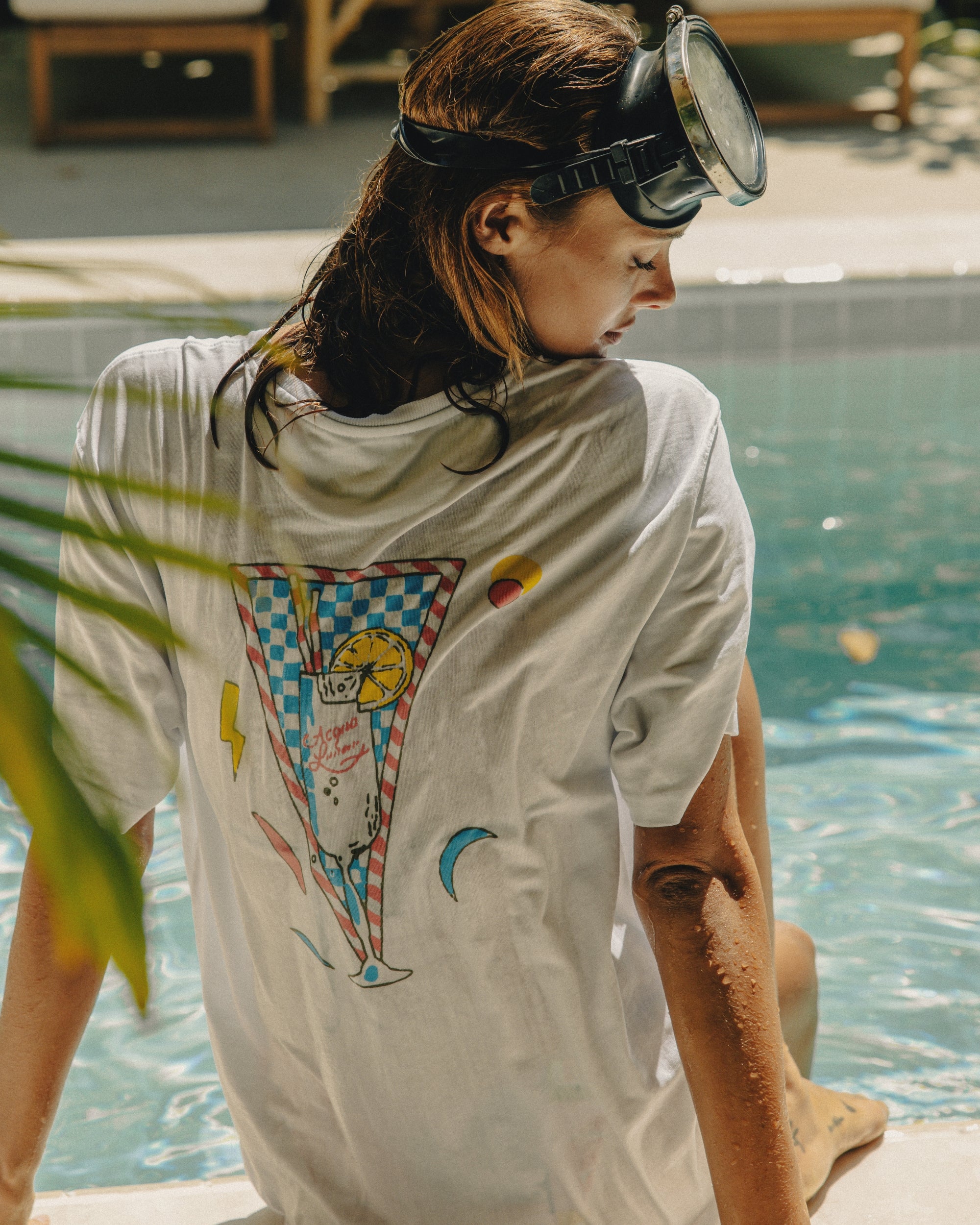 Heavy Tee Spritz - White