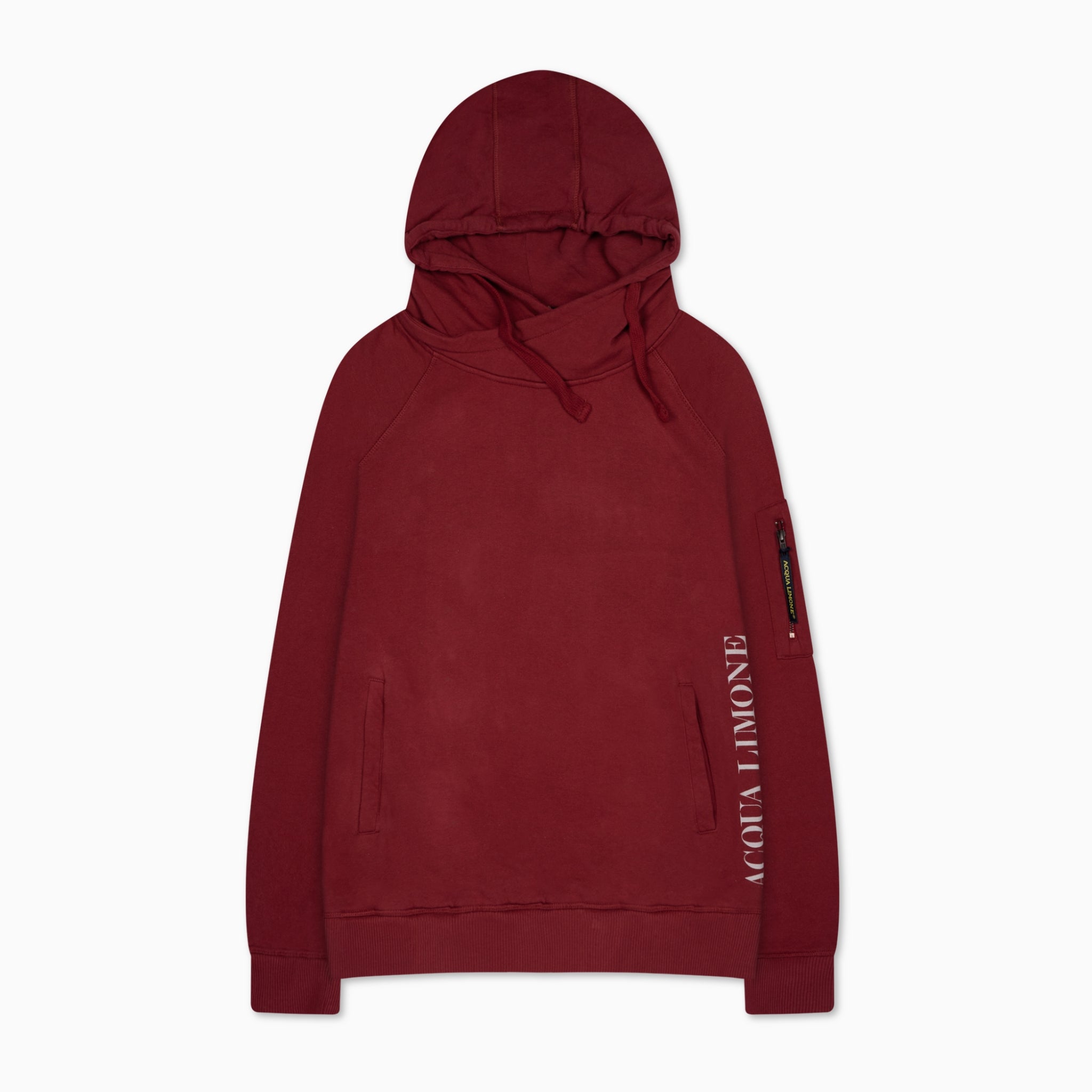 Hood Sweat - Bordeaux - Acqua Limone