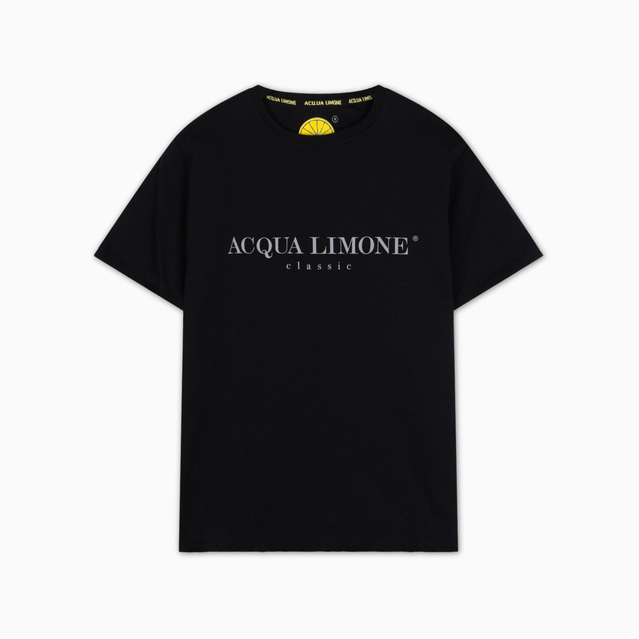 T-shirt Classic - Black - Acqua Limone