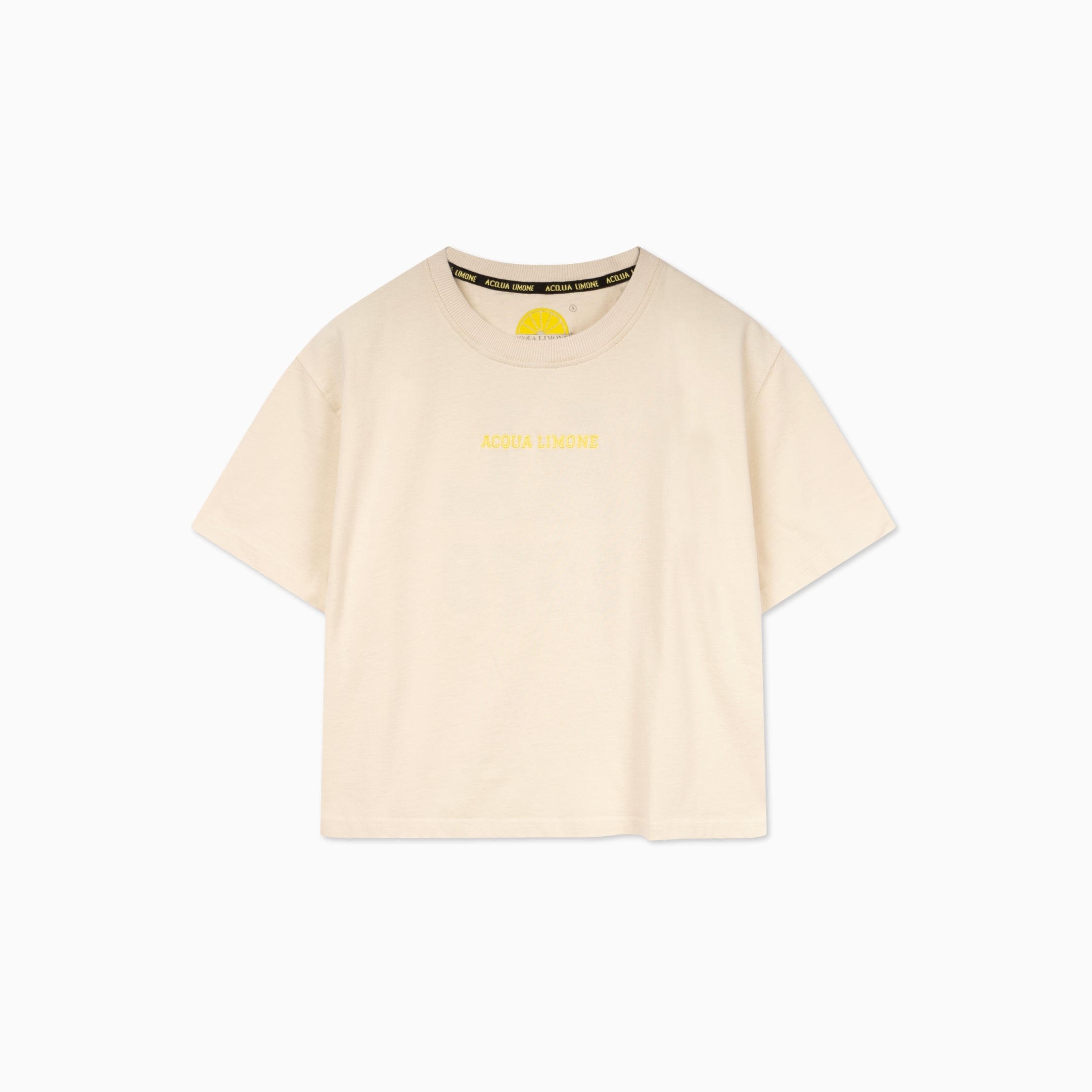 Cropped Ivy Tee - Khaki