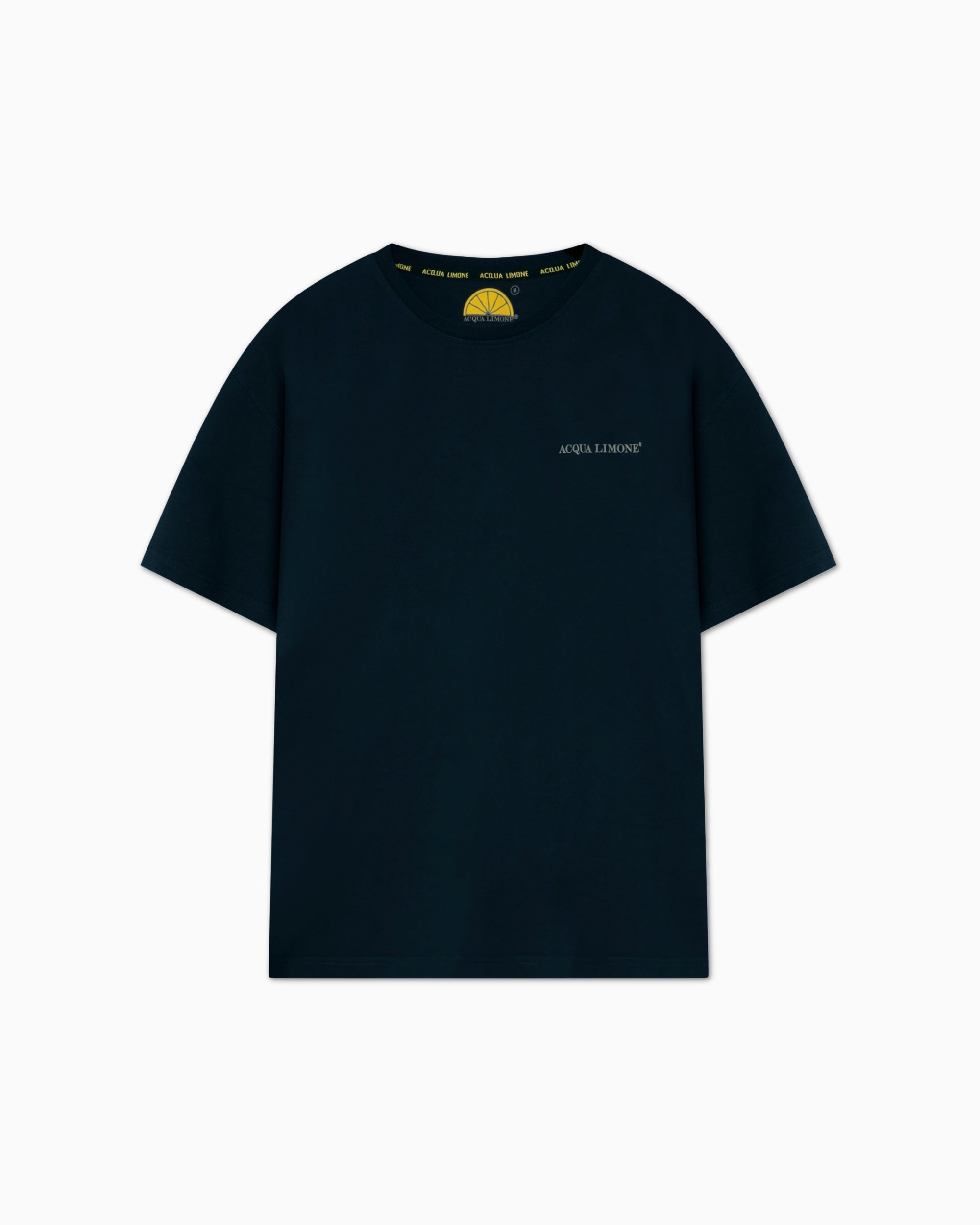 Heavy Tee - Navy - Acqua Limone