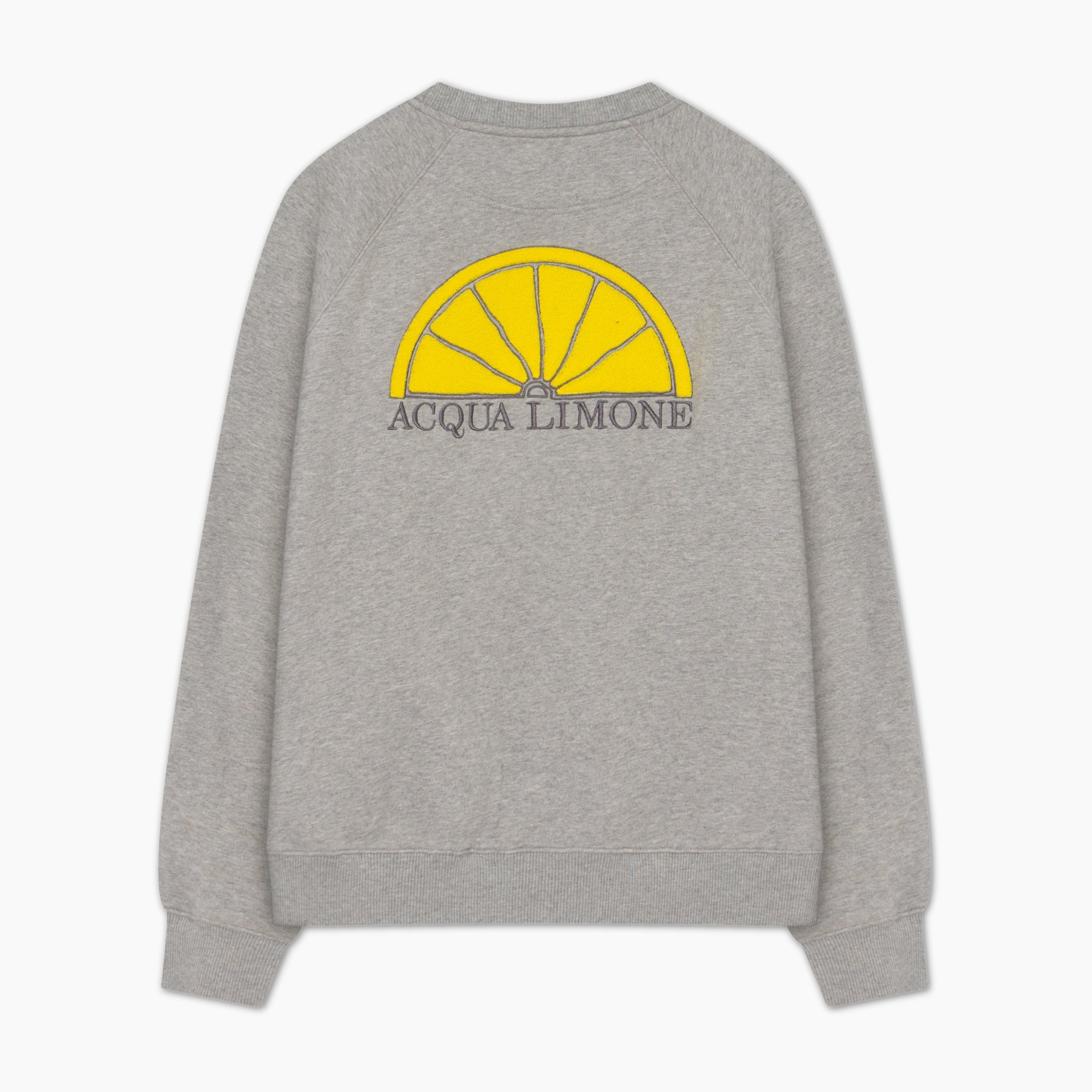 College Embroidered - American Grey - Acqua Limone
