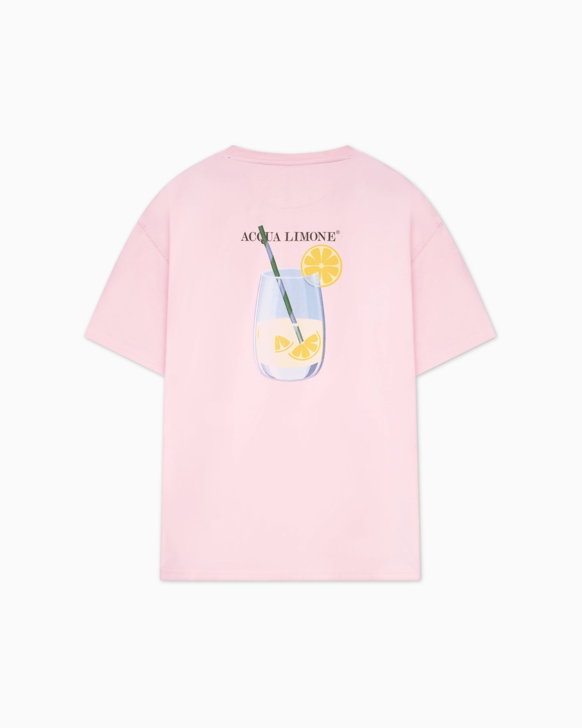 Heavy Tee Lemonade - Pale Pink - Acqua Limone