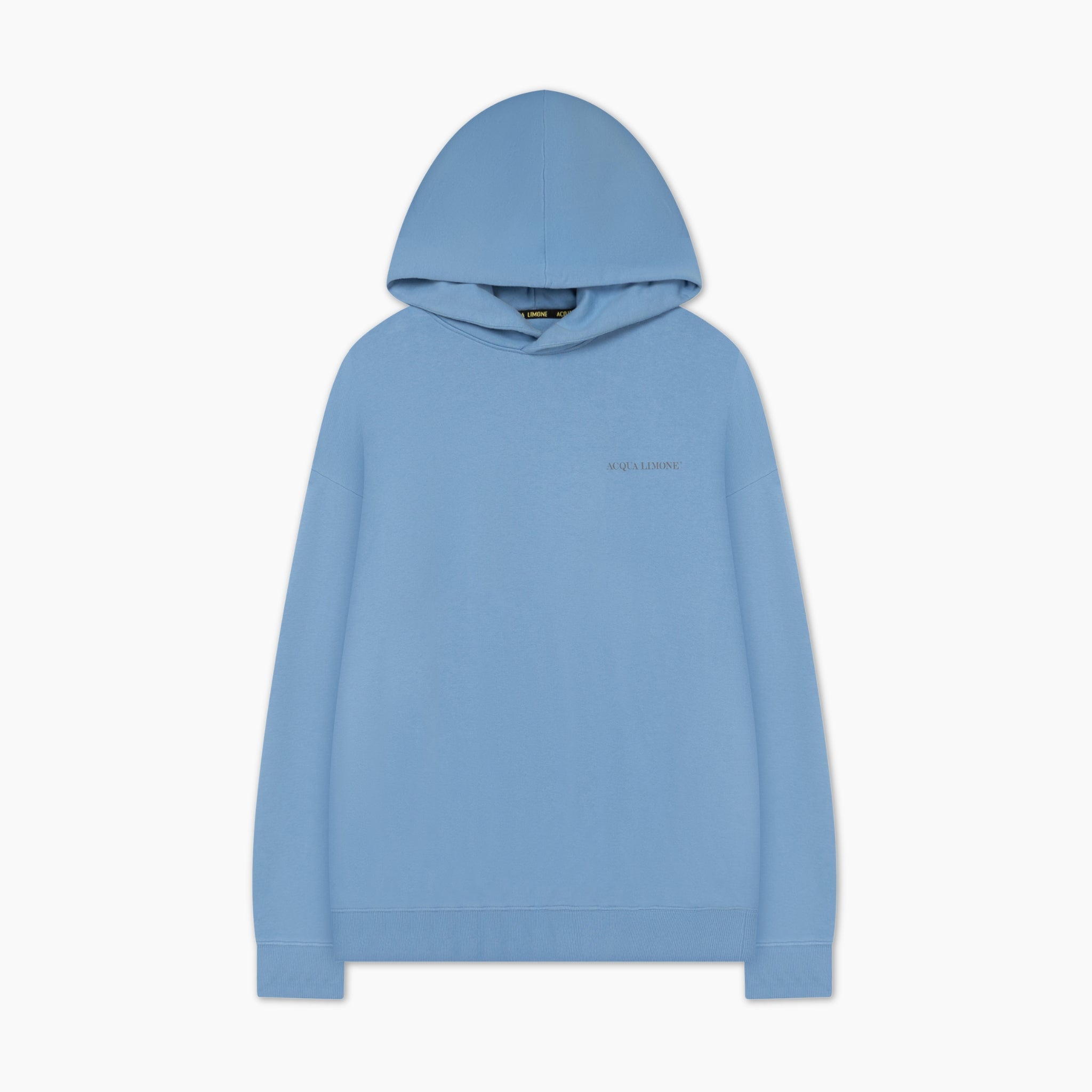 Hood Micro Logo - Corn blue - Acqua Limone