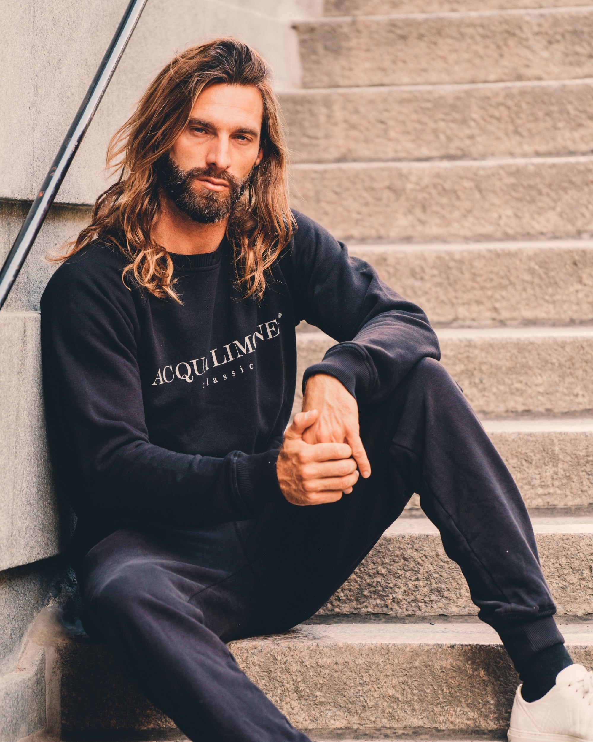 College Classic - Navy - Acqua Limone