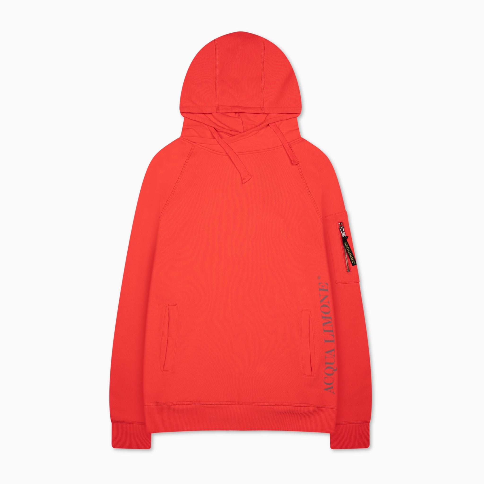 Hood Sweat - True Red - Acqua Limone