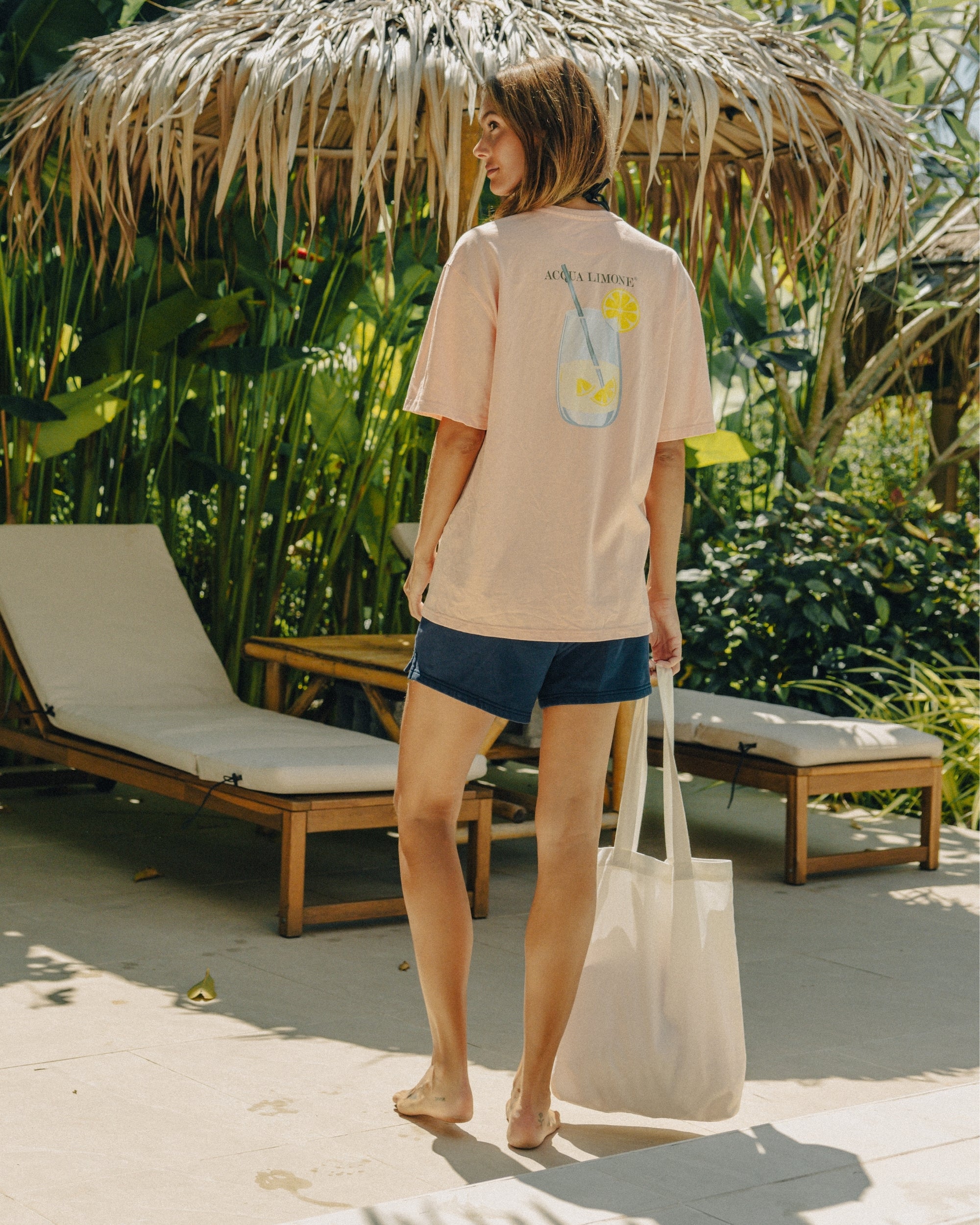 Heavy Tee Lemonade - Peach - Acqua Limone