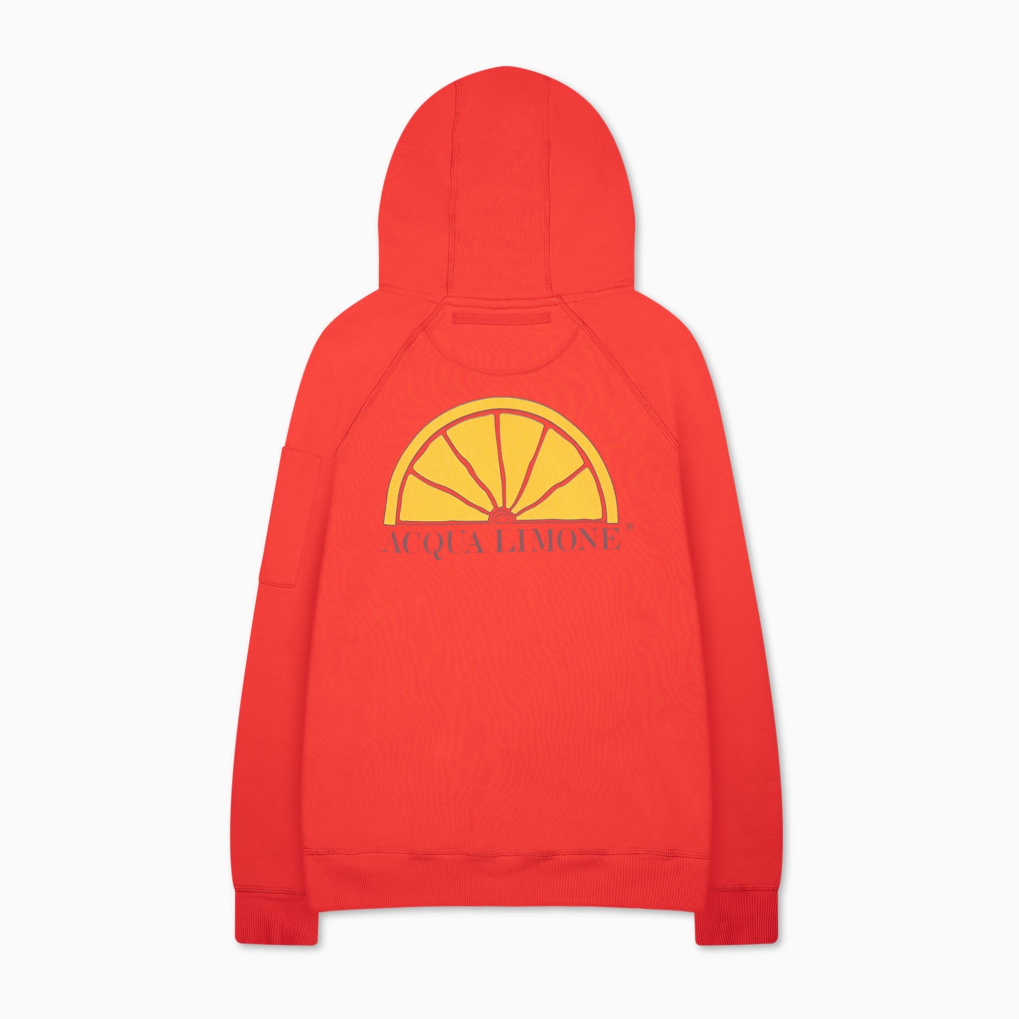 Hood Sweat - True Red - Acqua Limone