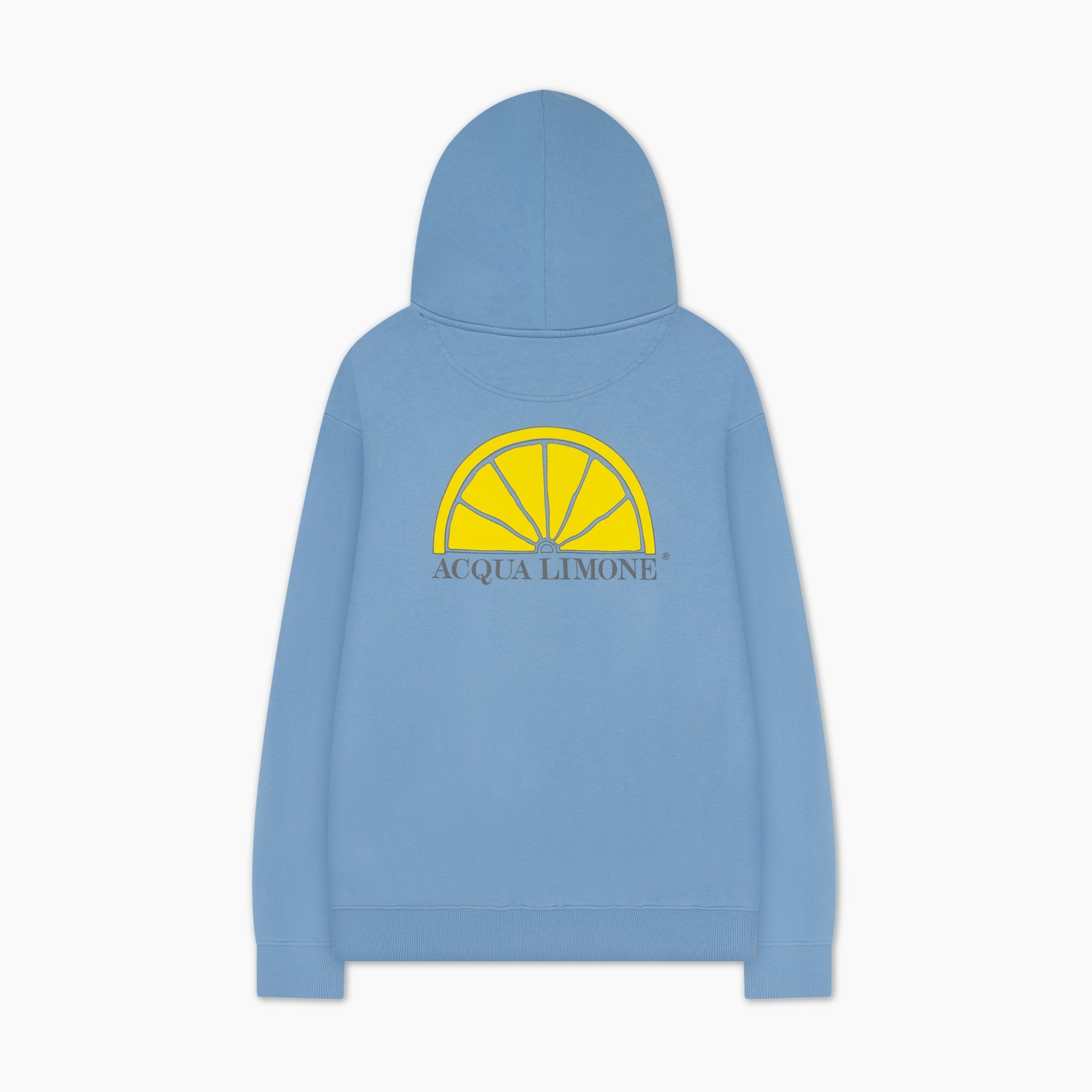Hood Micro Logo - Corn blue - Acqua Limone