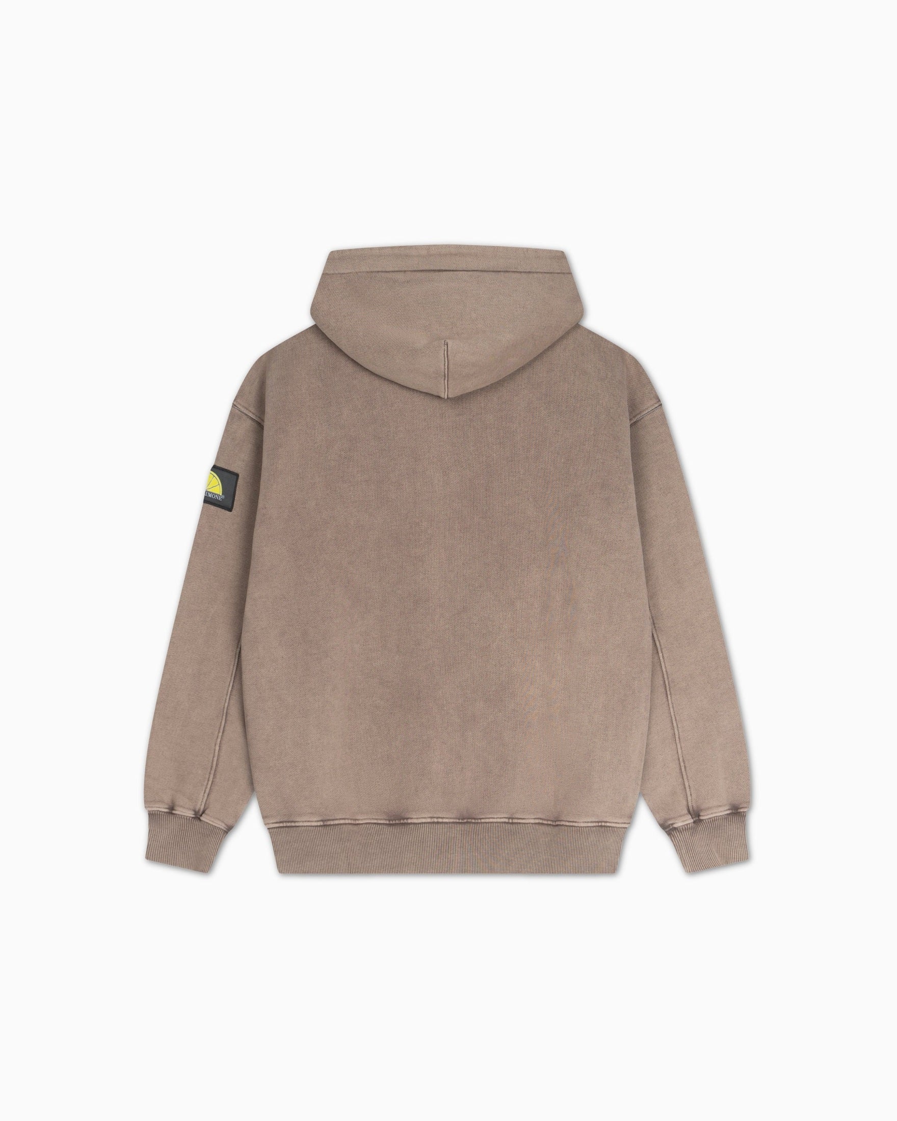 Washed Hoodie - Nut Brown - Acqua Limone