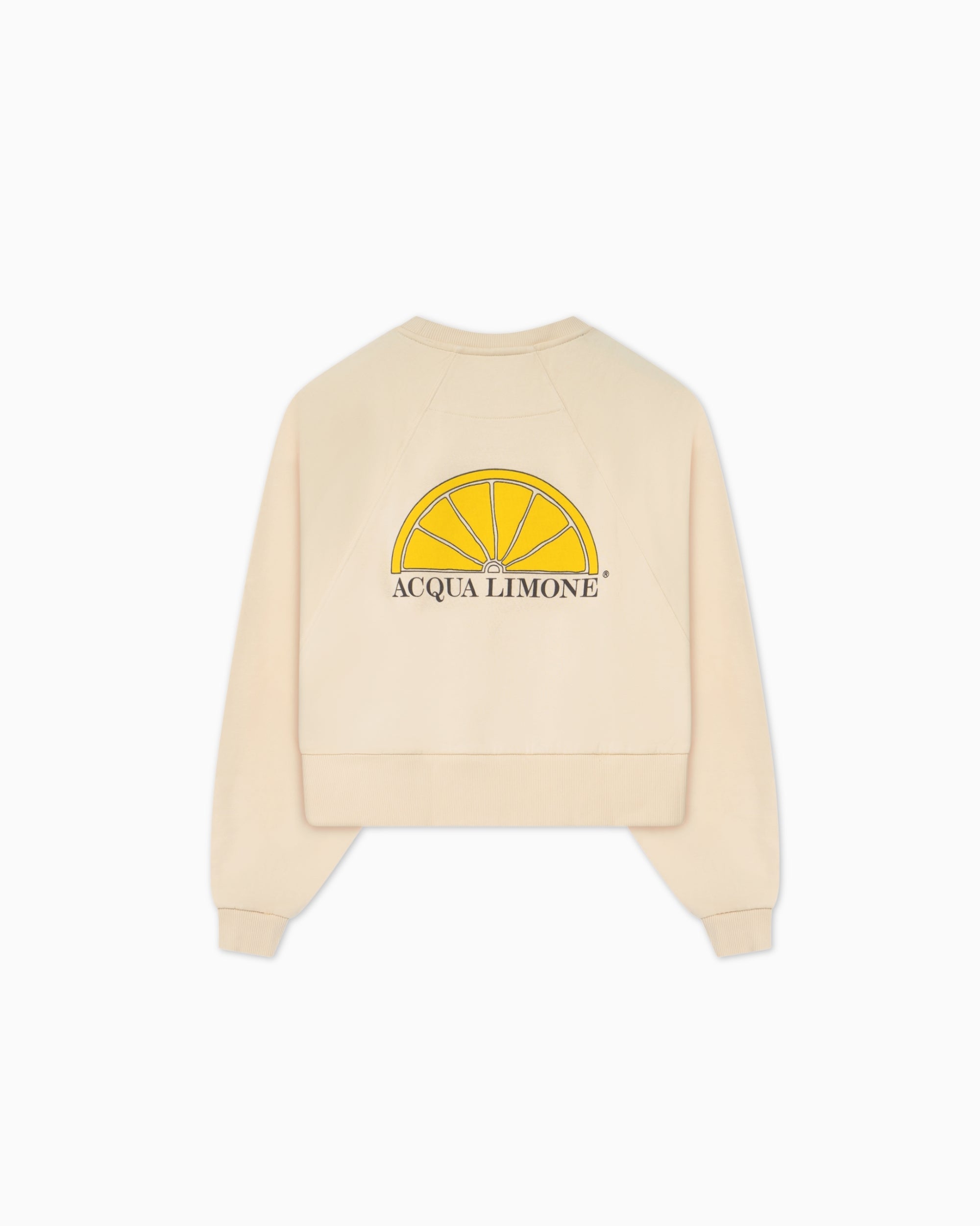 Cropped Sweater - Khaki - Acqua Limone