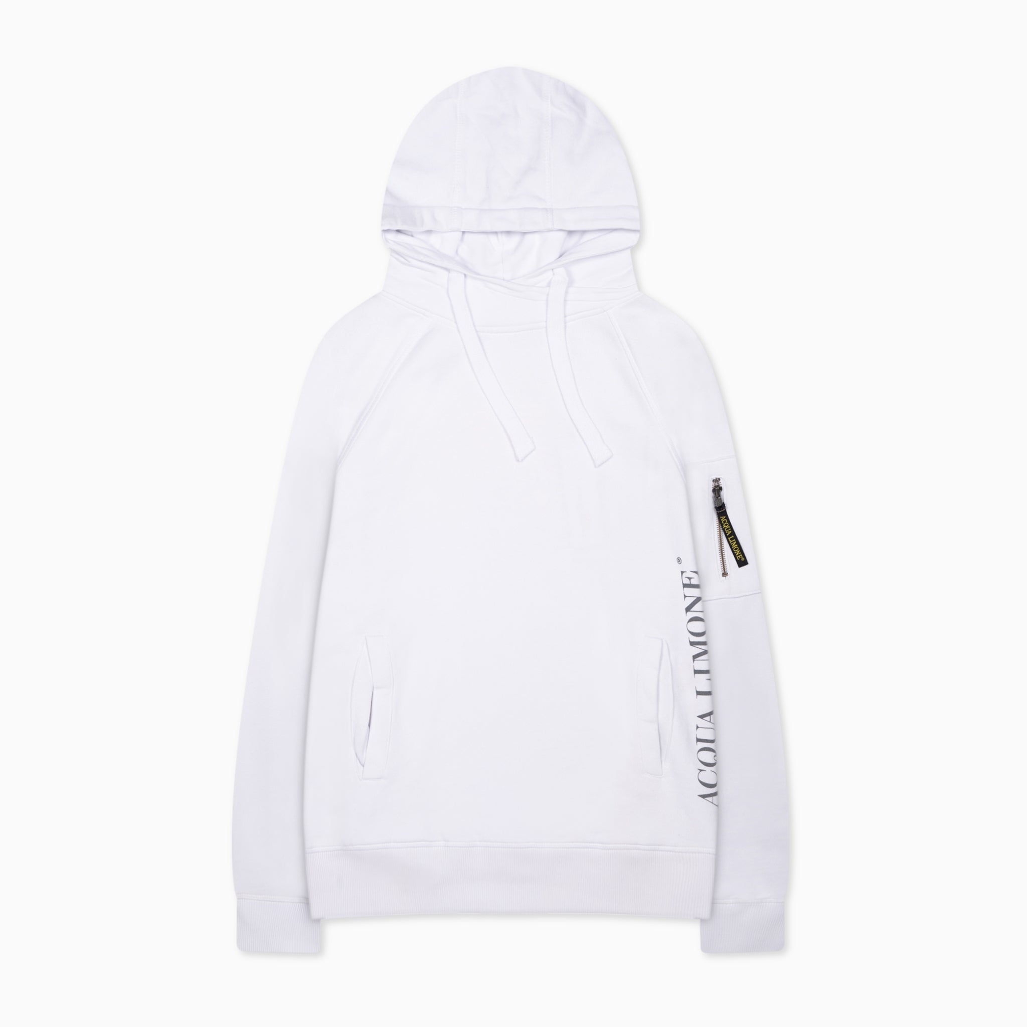 Hood Sweat - White - Acqua Limone