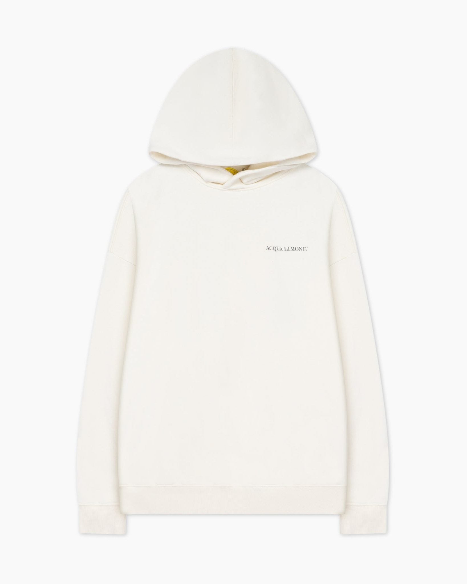 Hood Micro Logo - Off White - Acqua Limone