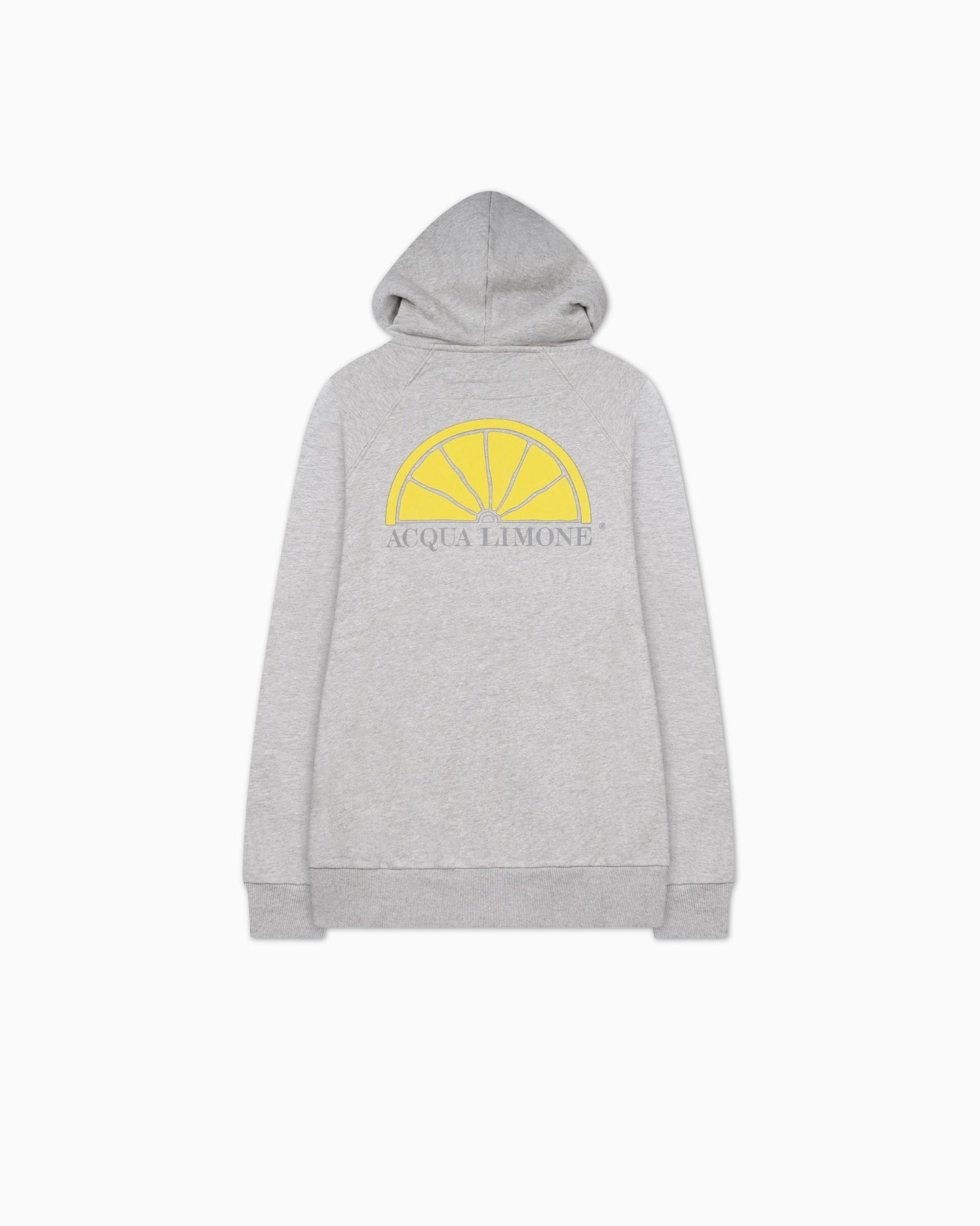 Ivy Zip Hoodie - American Grey - Acqua Limone
