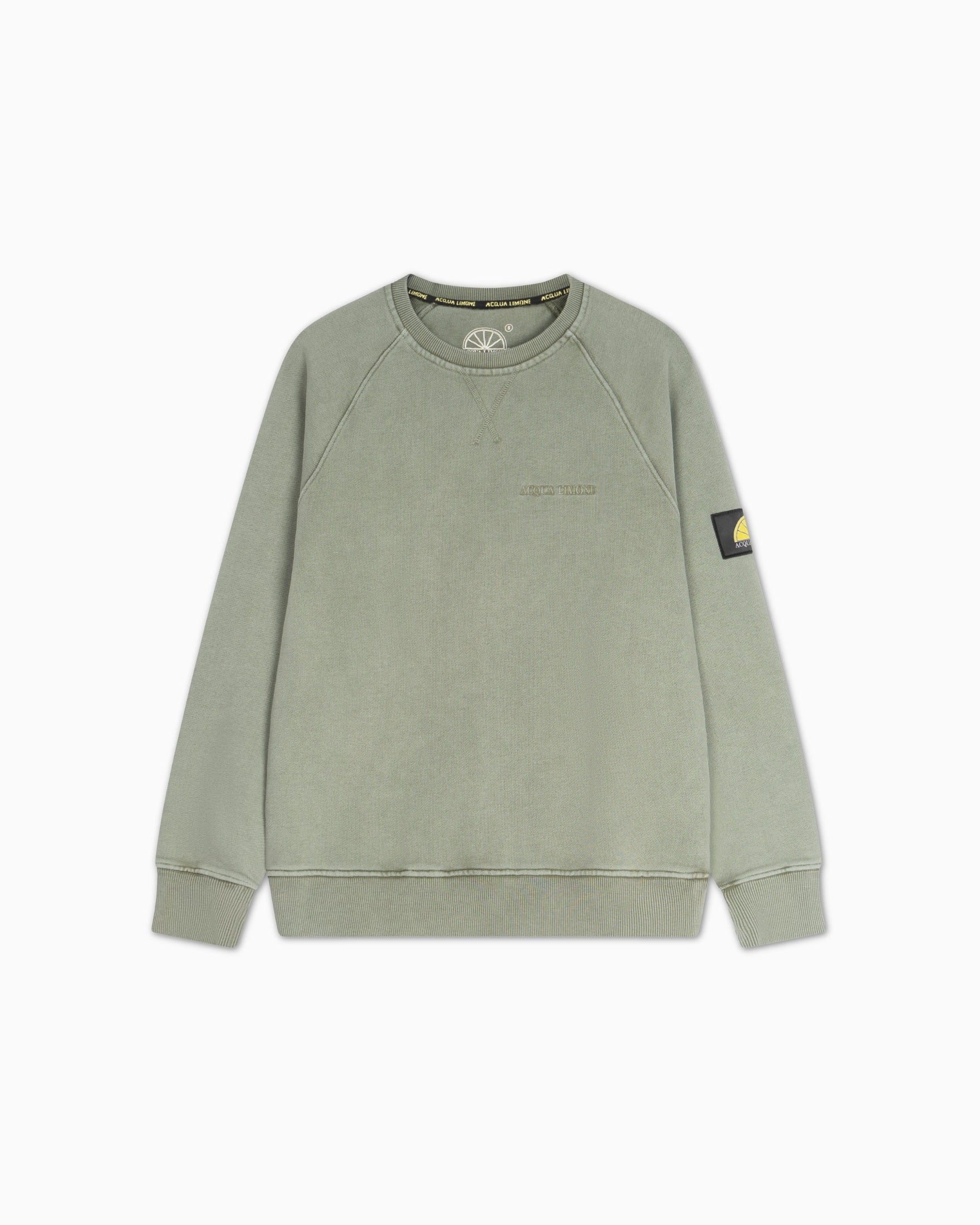 Washed College - Olive Green - Acqua Limone
