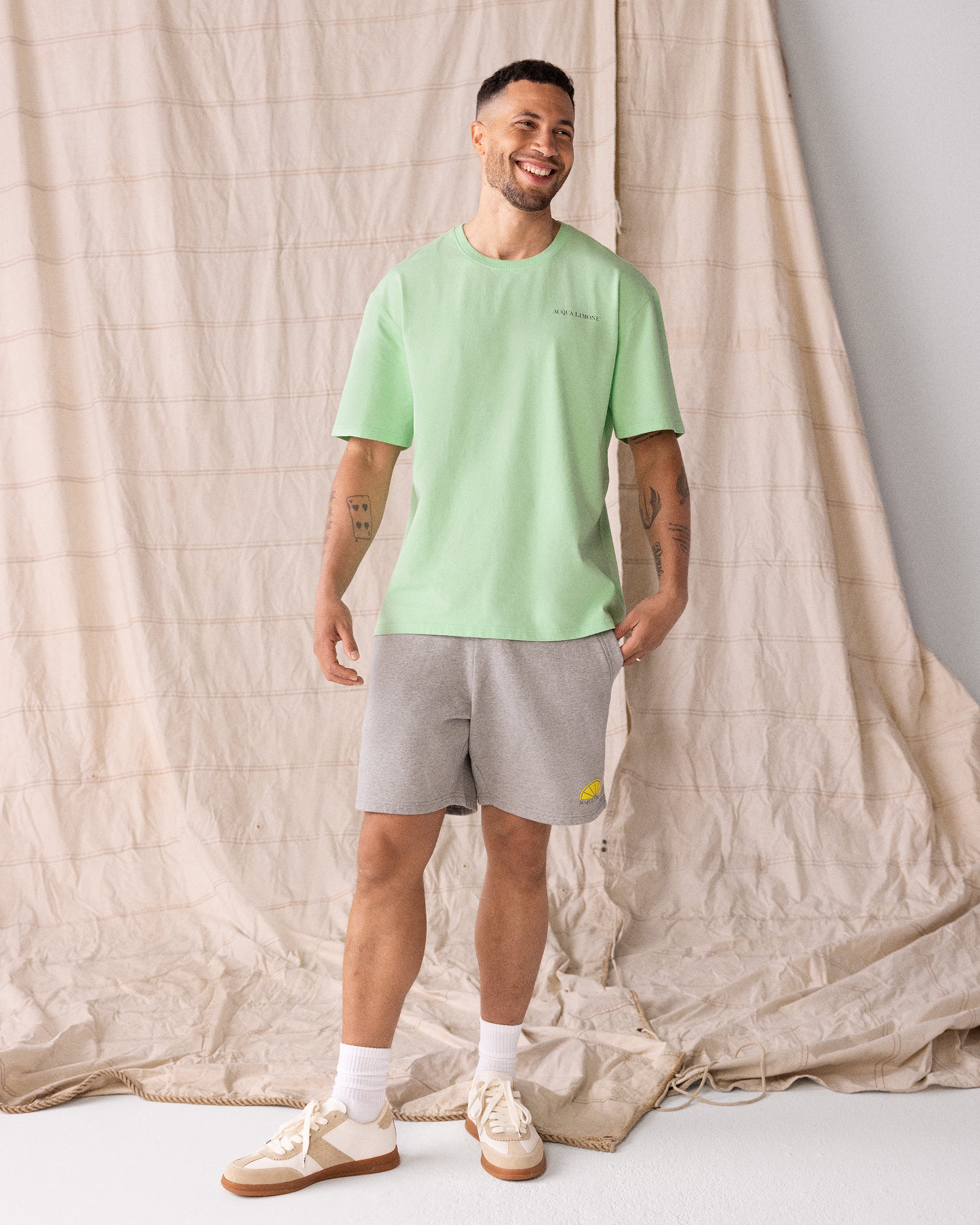 Heavy Tee - Summer Green - Acqua Limone