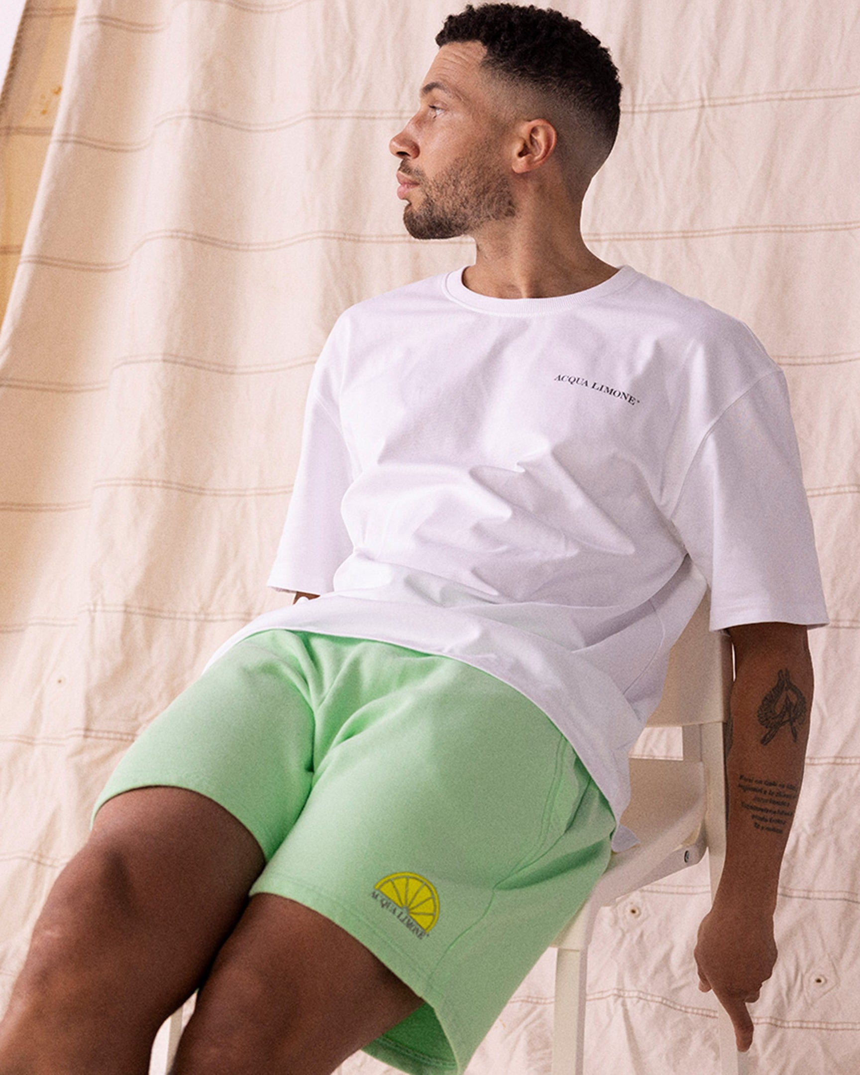 Sweatshorts - Summer Green - Acqua Limone