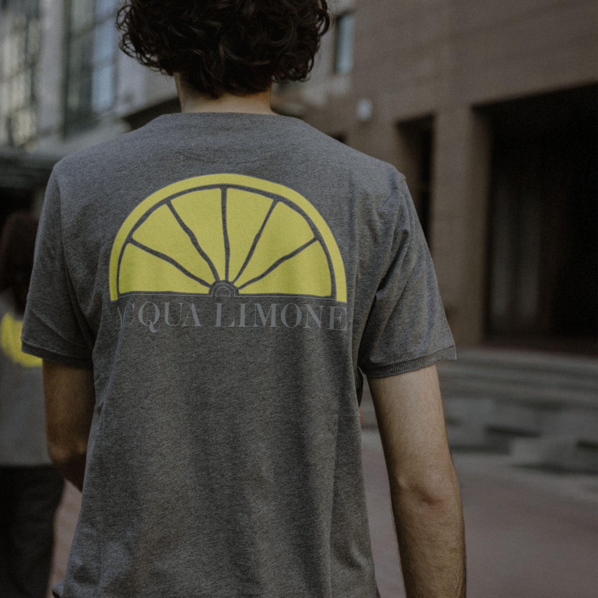 T-shirt Classic - Anthracite - Acqua Limone