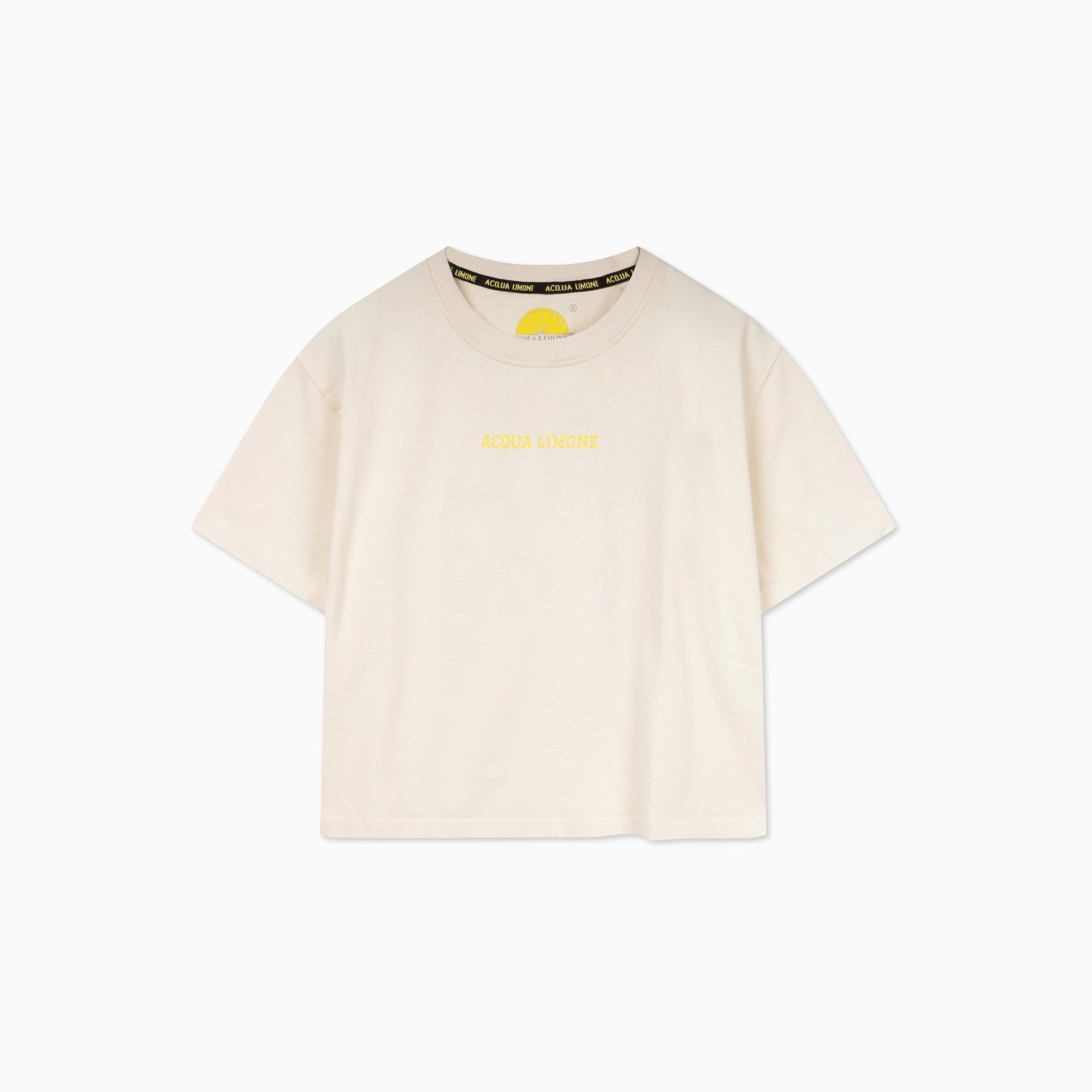 Cropped Ivy Tee - Khaki