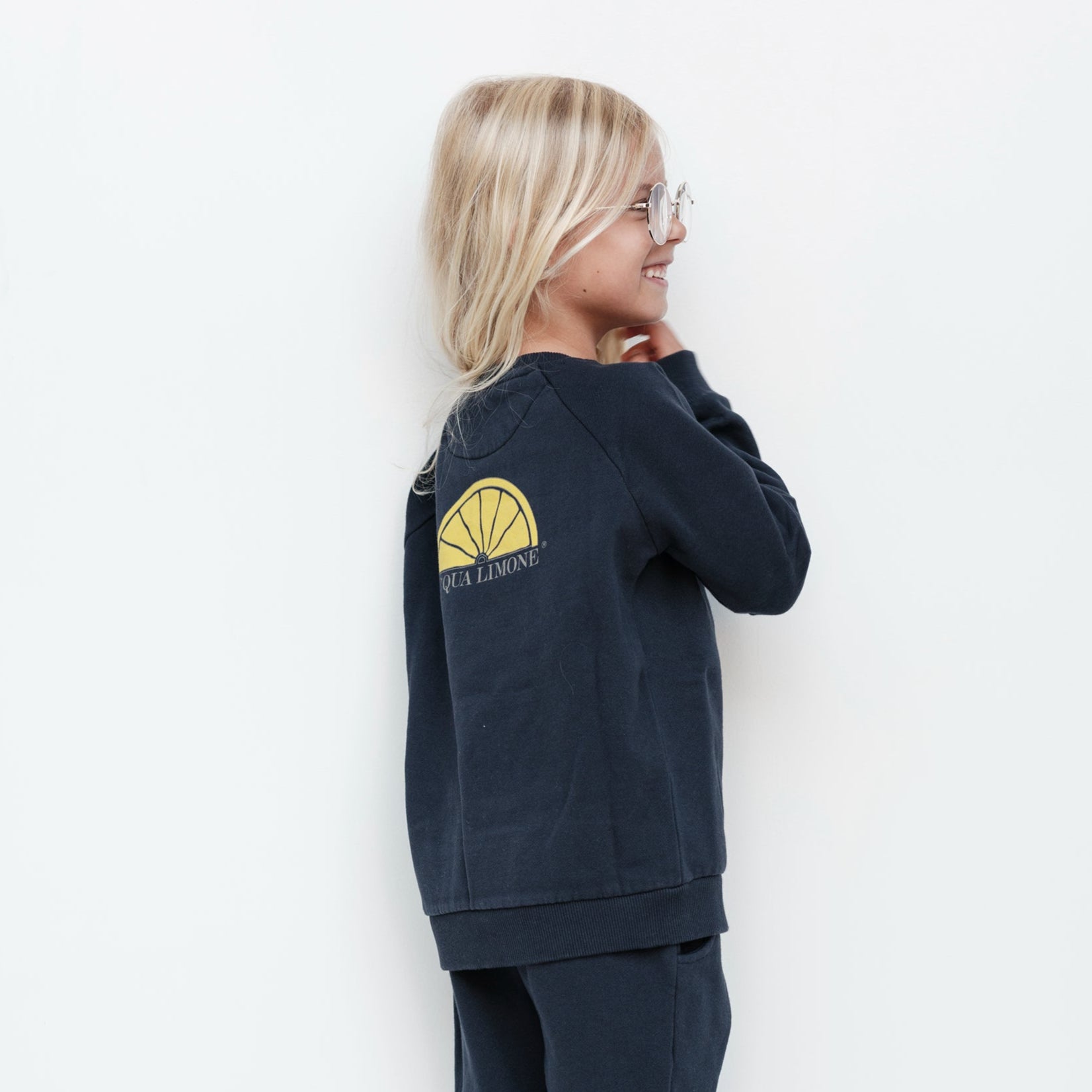 Kids College Sweatshirt – Navy