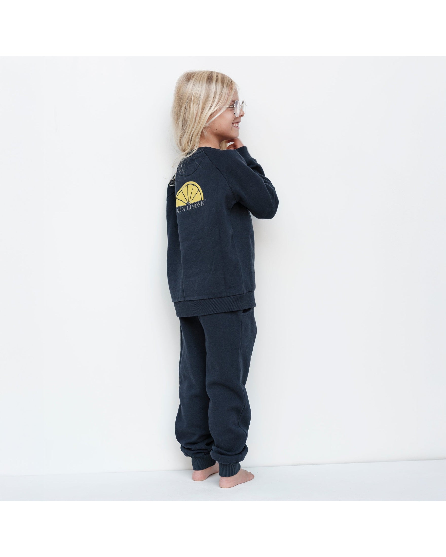Kids Sweatpants – Navy - Acqua Limone