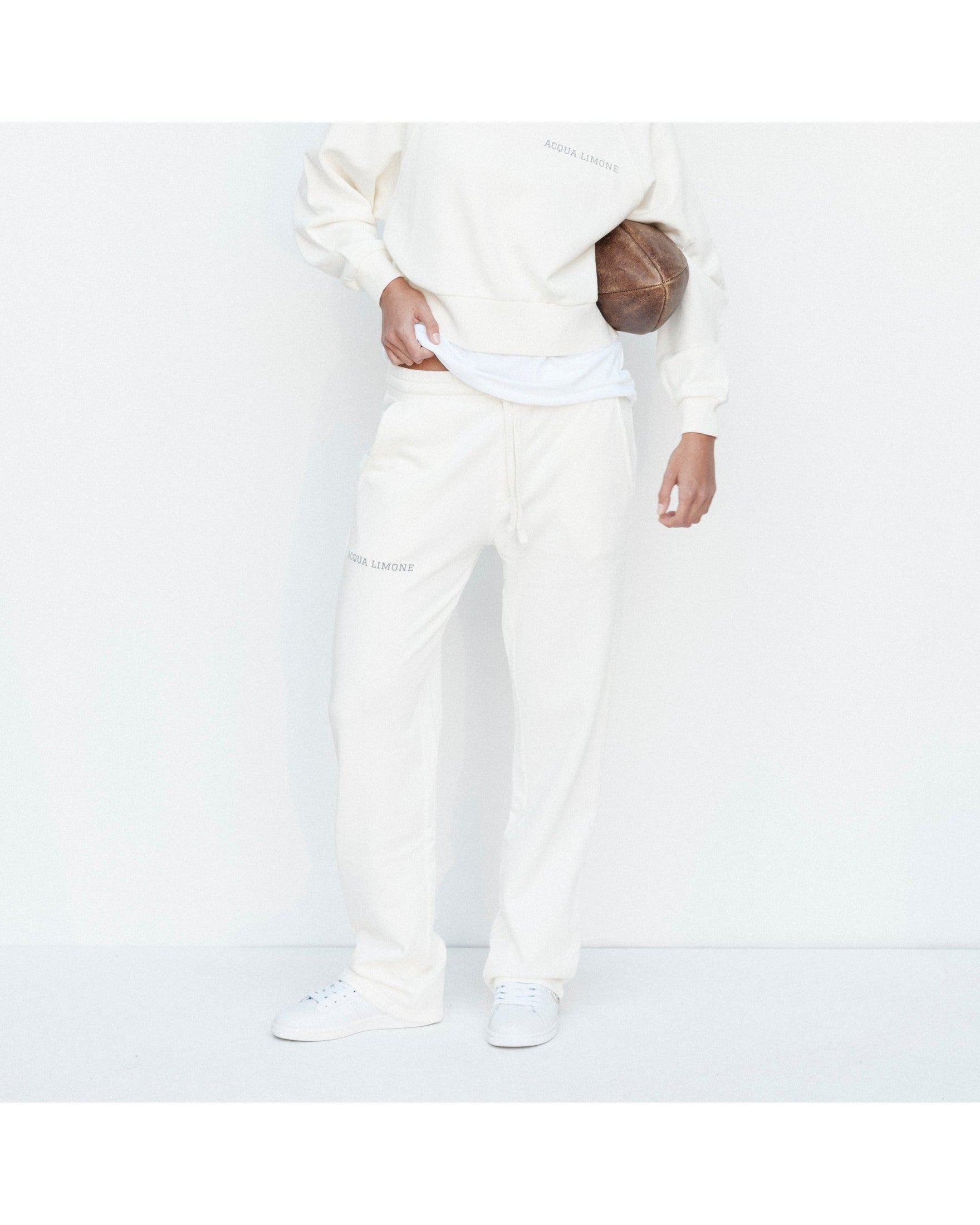 Ivy League Pants - Off White - Acqua Limone