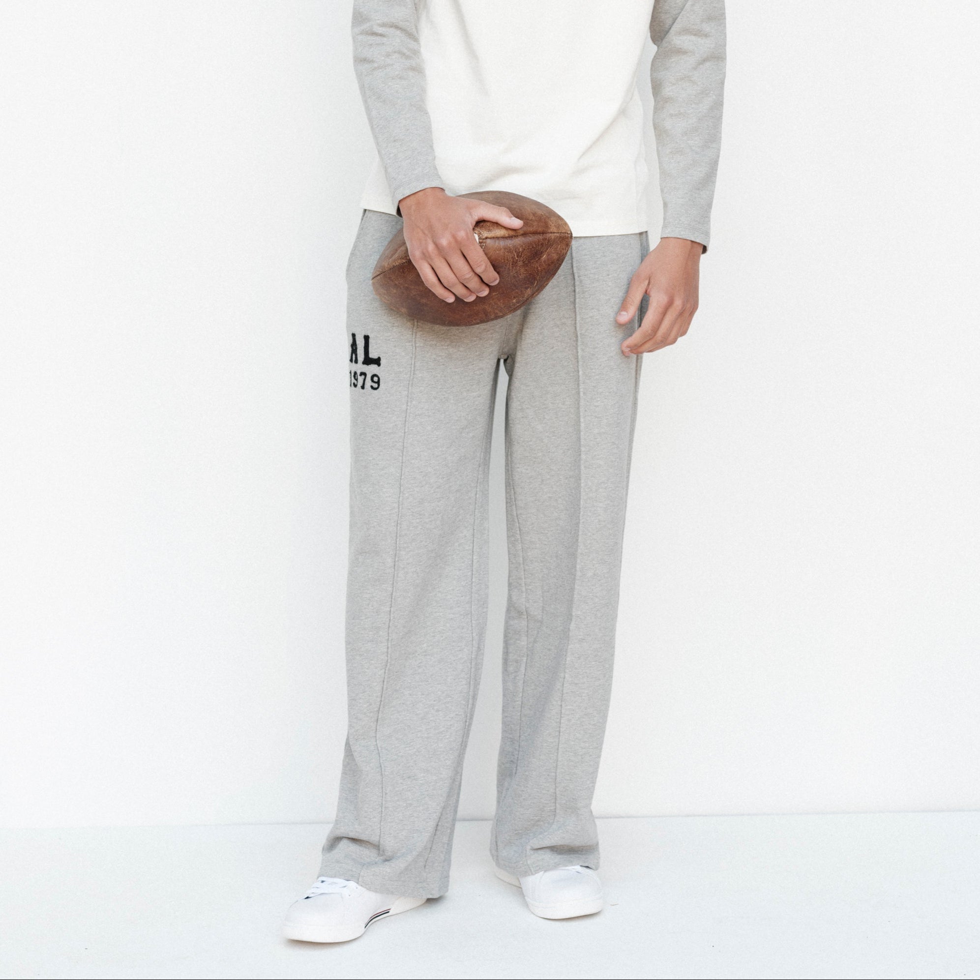Ivy Track Pants - American Grey