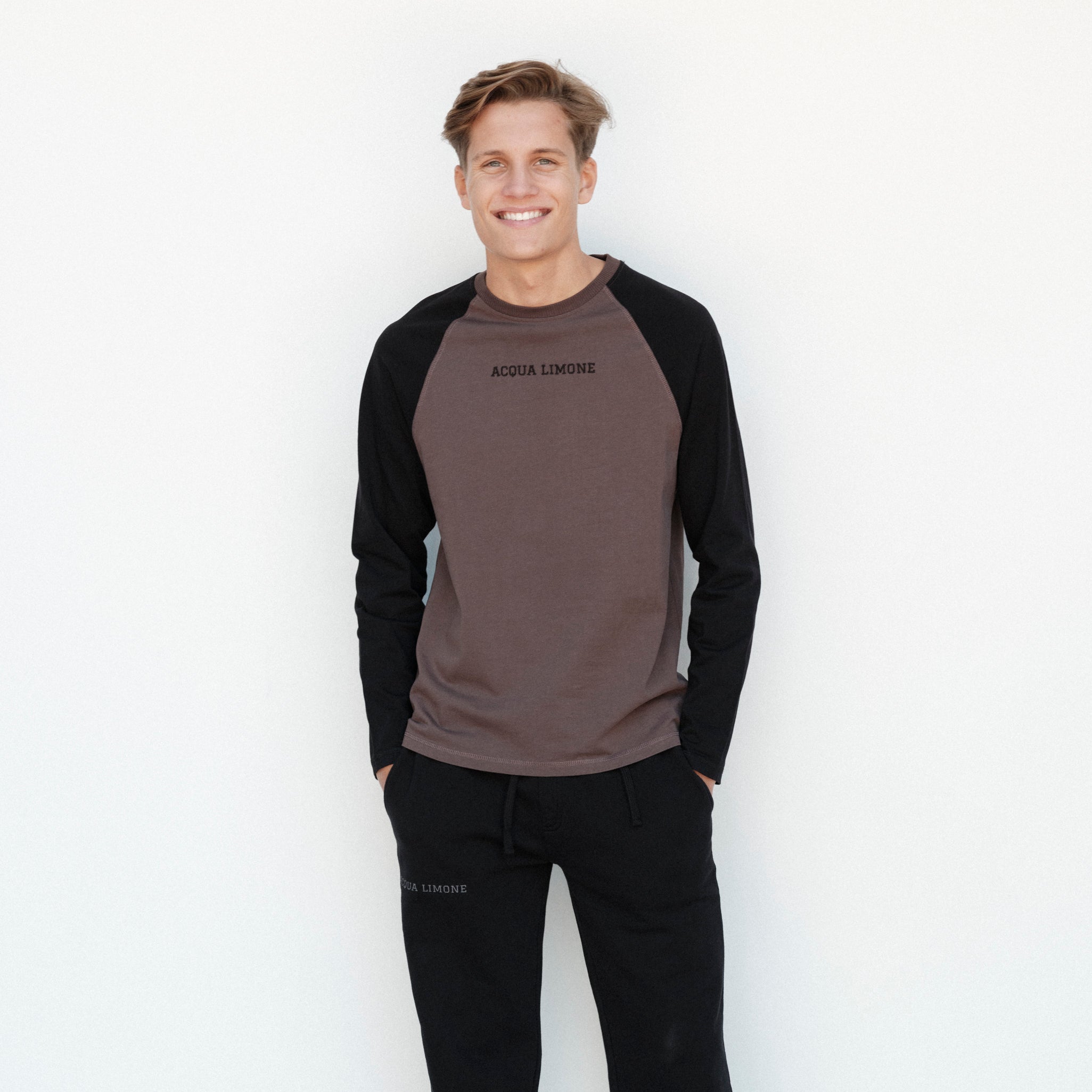 Heavy LS Tee Ivy - Nut/Black