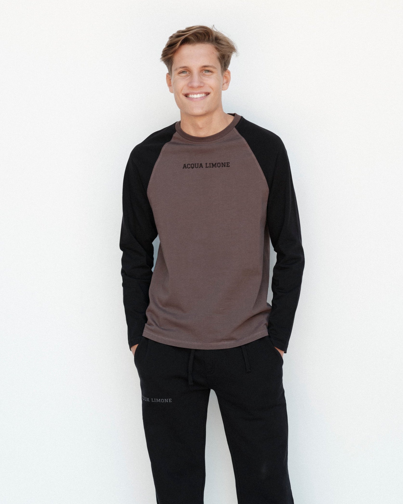 Heavy LS Tee Ivy - Nut/Black