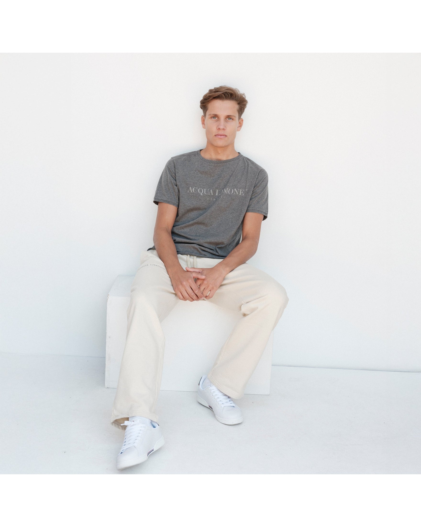 Ivy League Pants - Khaki - Acqua Limone