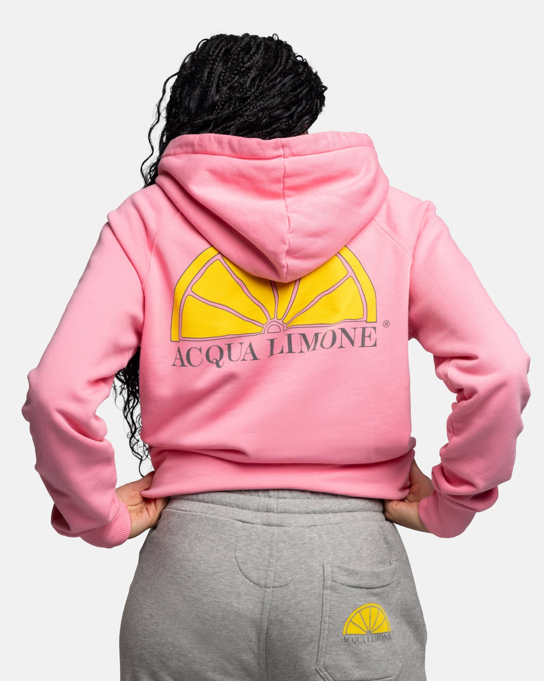 Hoodie - Hot Pink - Acqua Limone