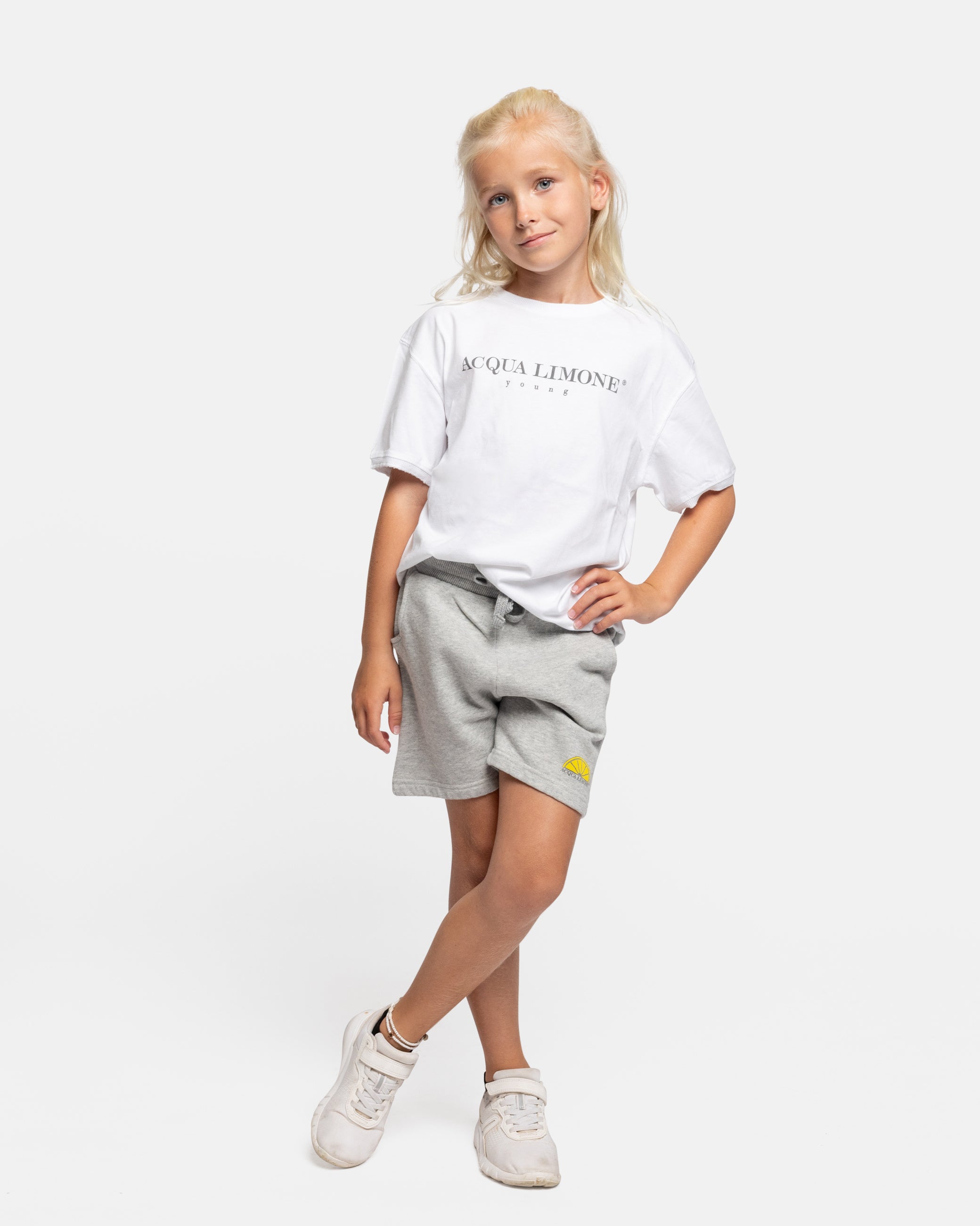 Kids T-shirt – White - Acqua Limone