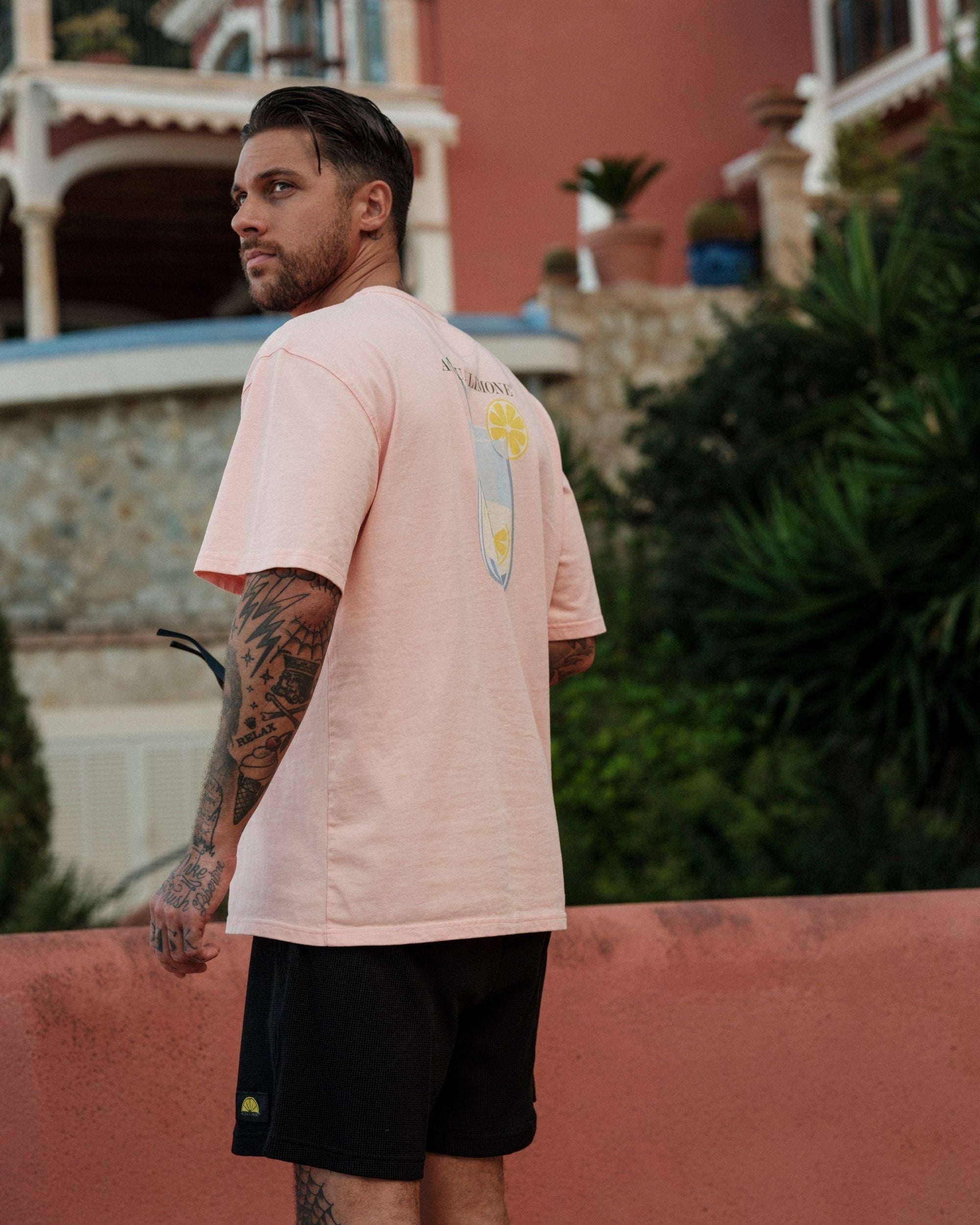 Heavy Tee Lemonade - Peach
