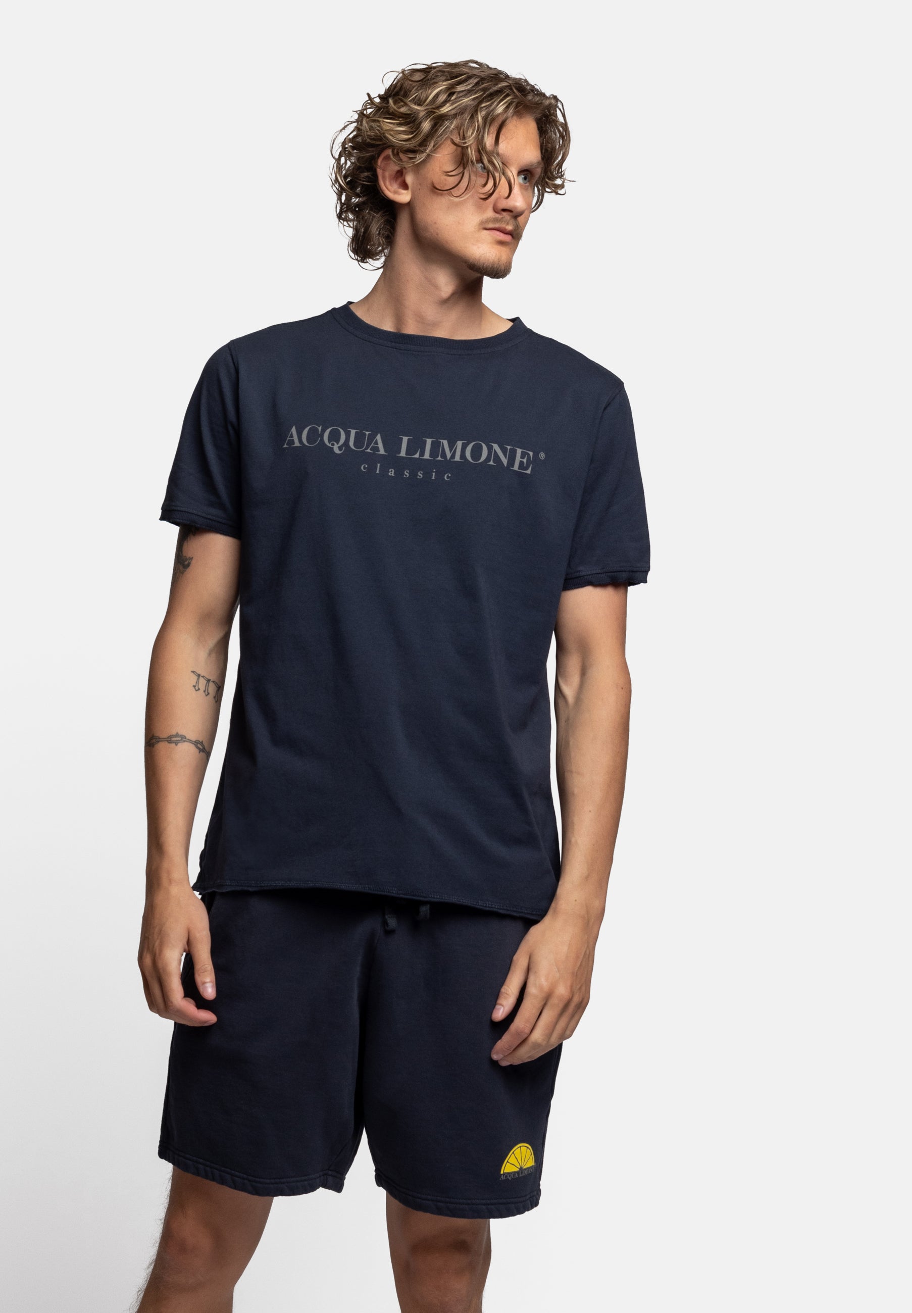 T-shirt Classic - Navy - Acqua Limone