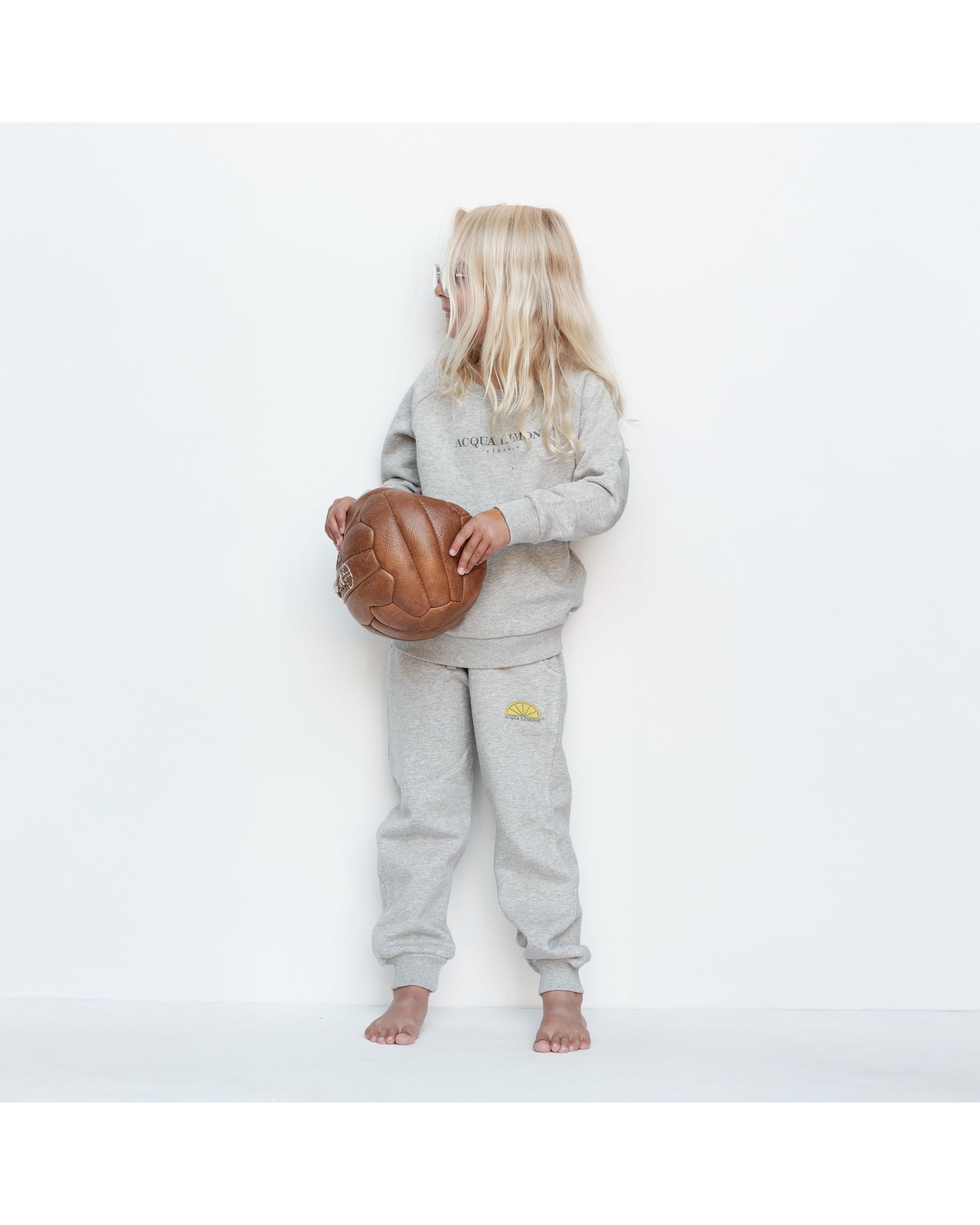 Kids Sweatpants – American Grey - Acqua Limone