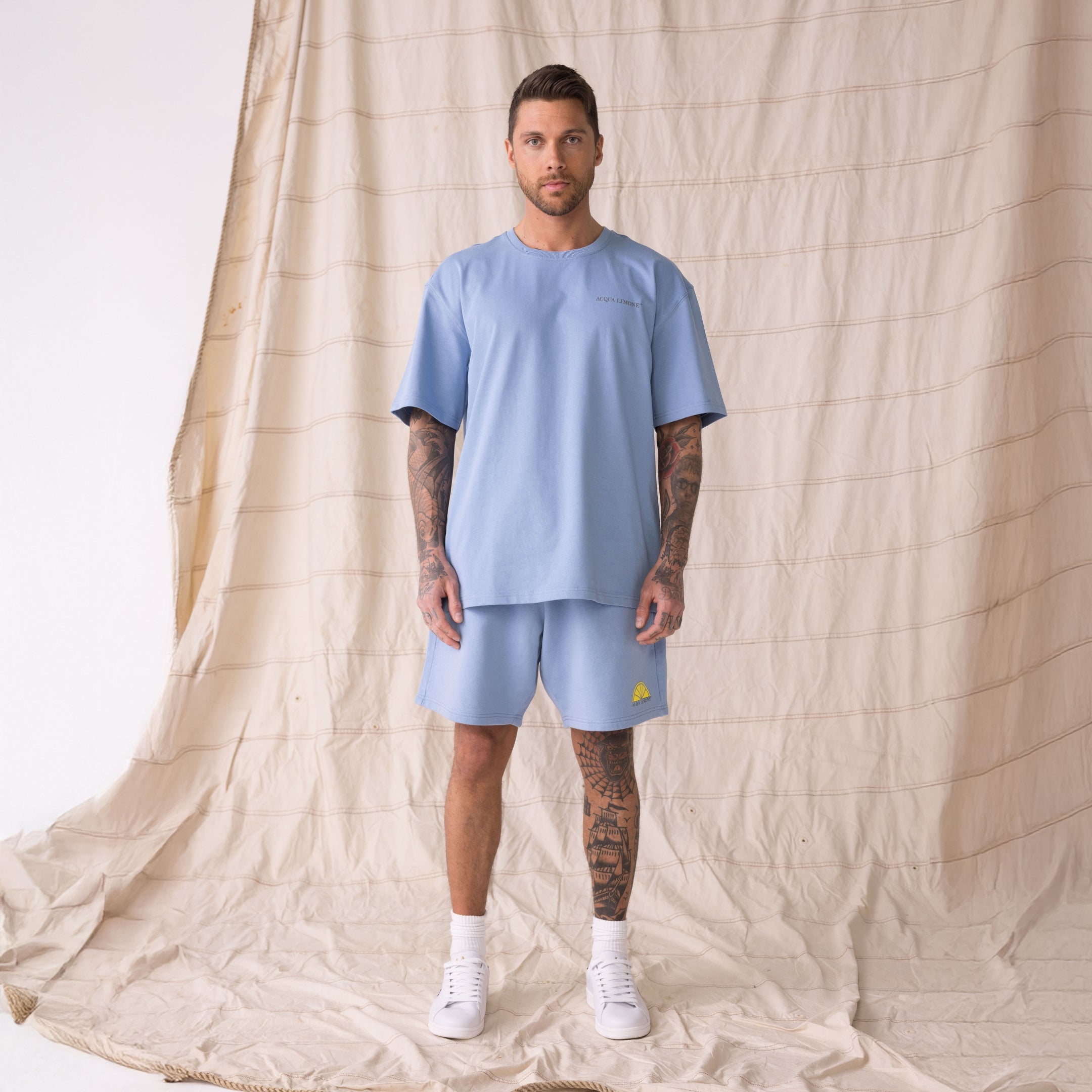 Sweatshorts - Corn Blue