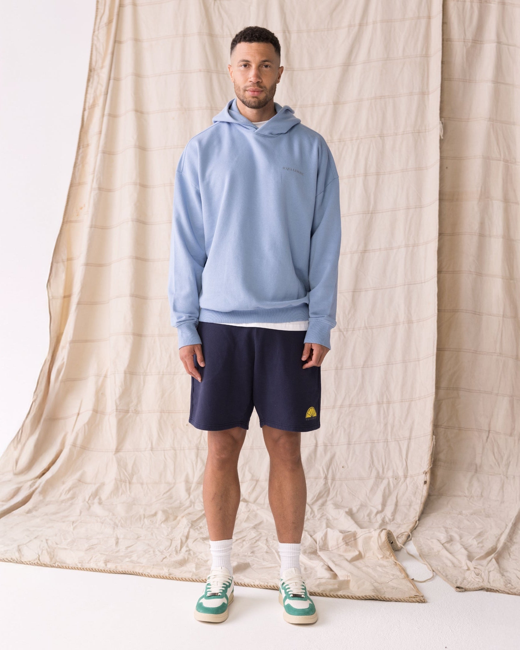 Sweatshorts - Navy - Acqua Limone