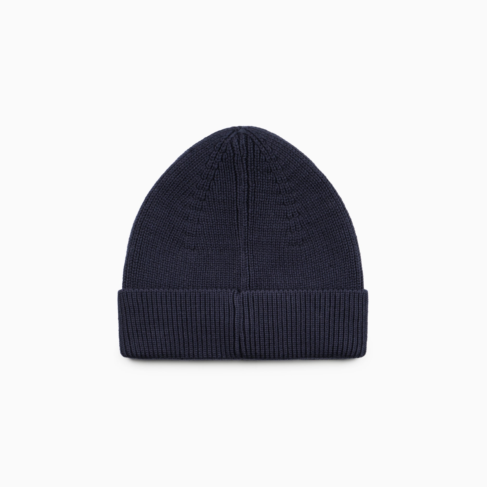 Heavy Cotton Beanie - Navy