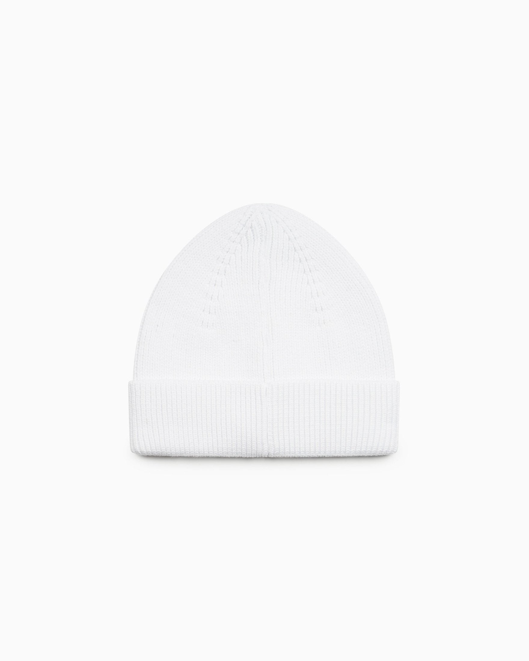 Heavy Cotton Beanie - White - Acqua Limone