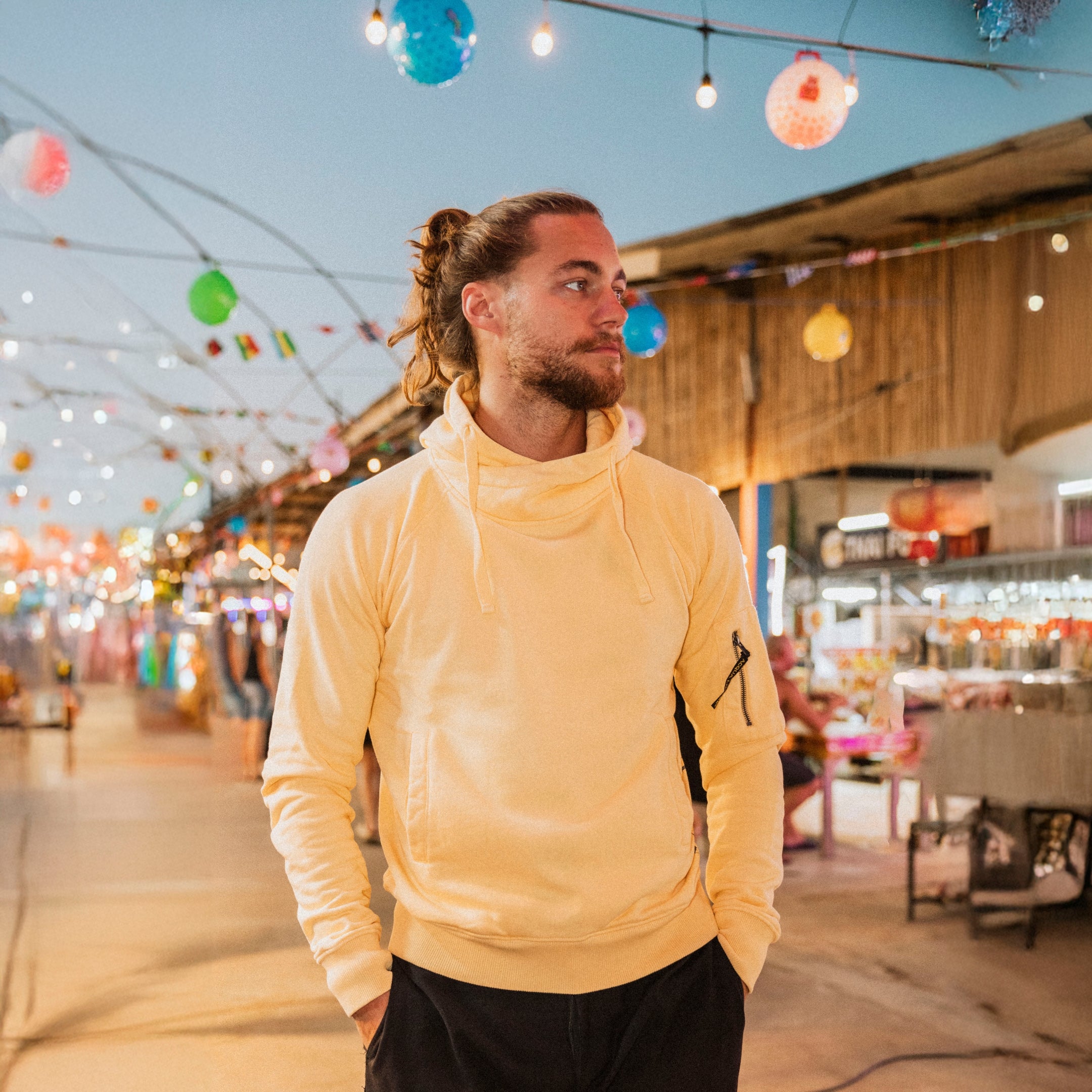 Hood Sweat - Warm Yellow - Acqua Limone