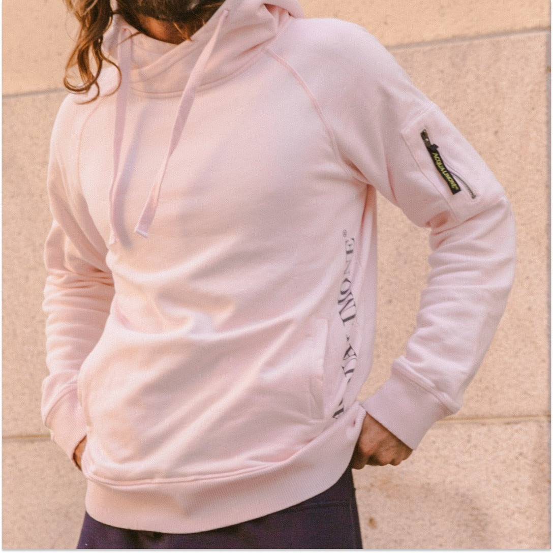 Hood Sweat - Pale Pink - Acqua Limone